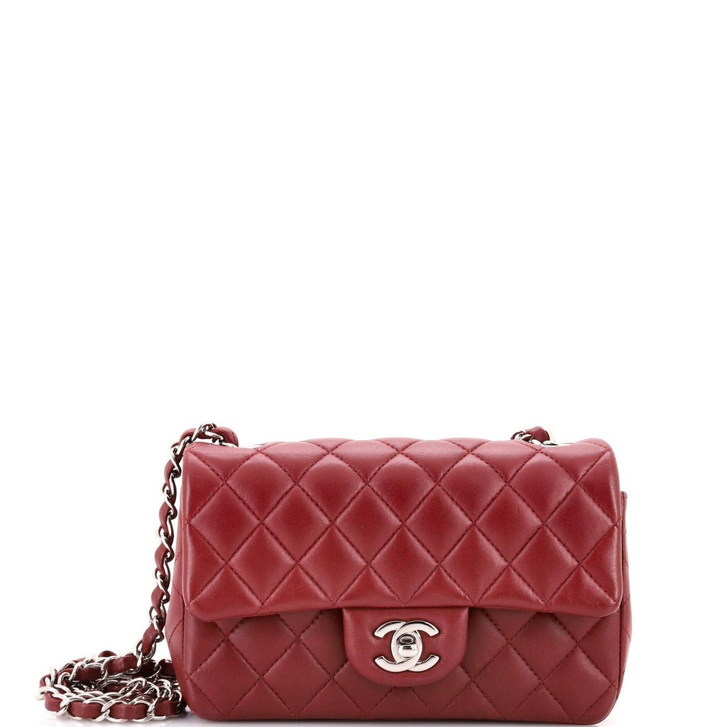 Classic Single Flap Bag Quilted Lambskin Mini