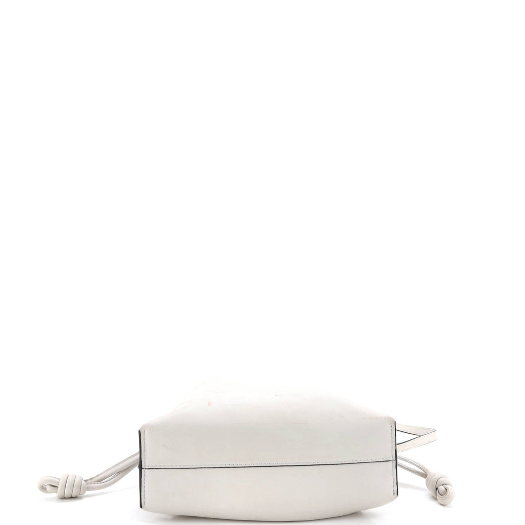Flamenco Knot Clutch Leather Mini