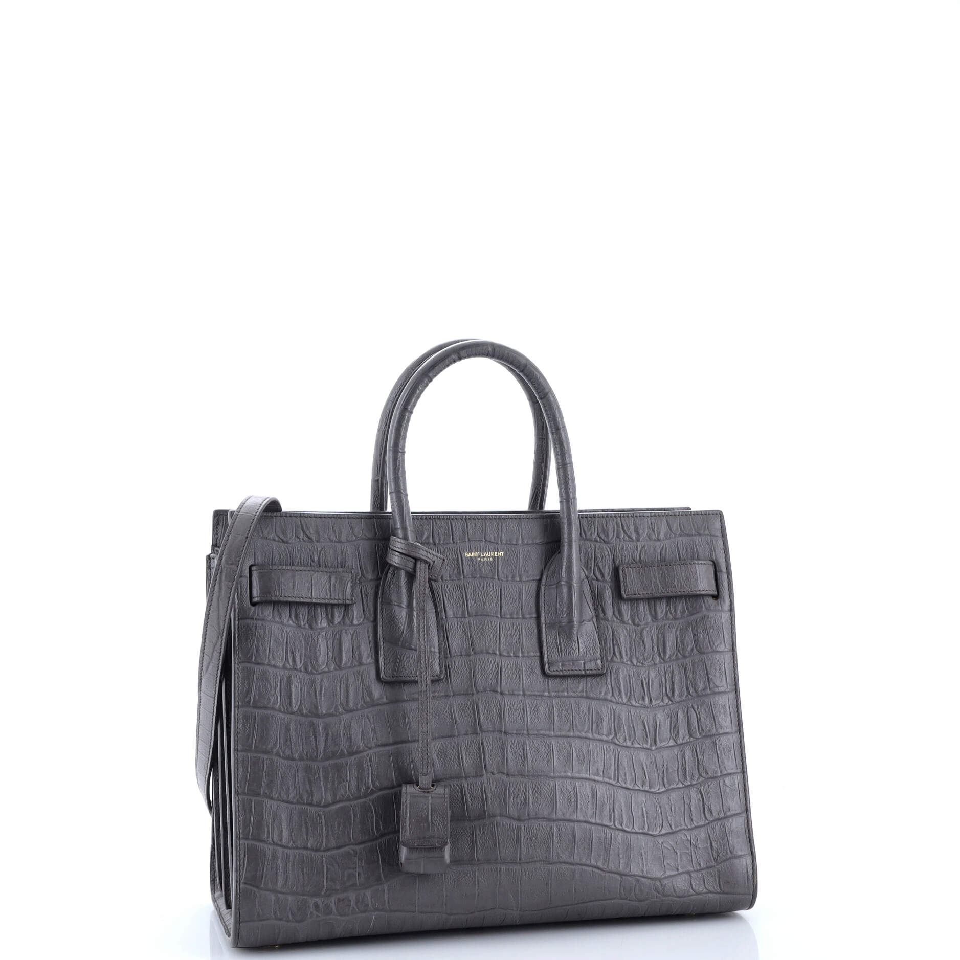Sac de Jour NM Bag Crocodile Embossed Leather Small