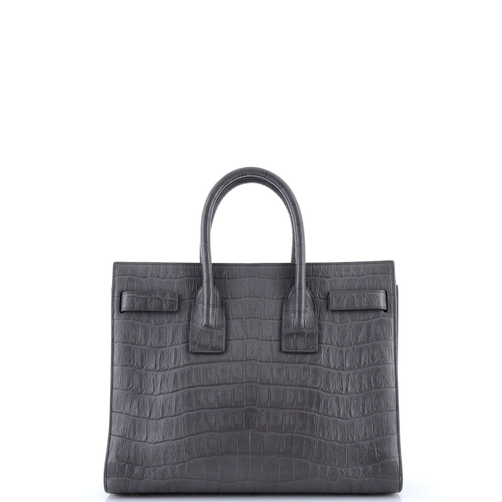 Sac de Jour NM Bag Crocodile Embossed Leather Small