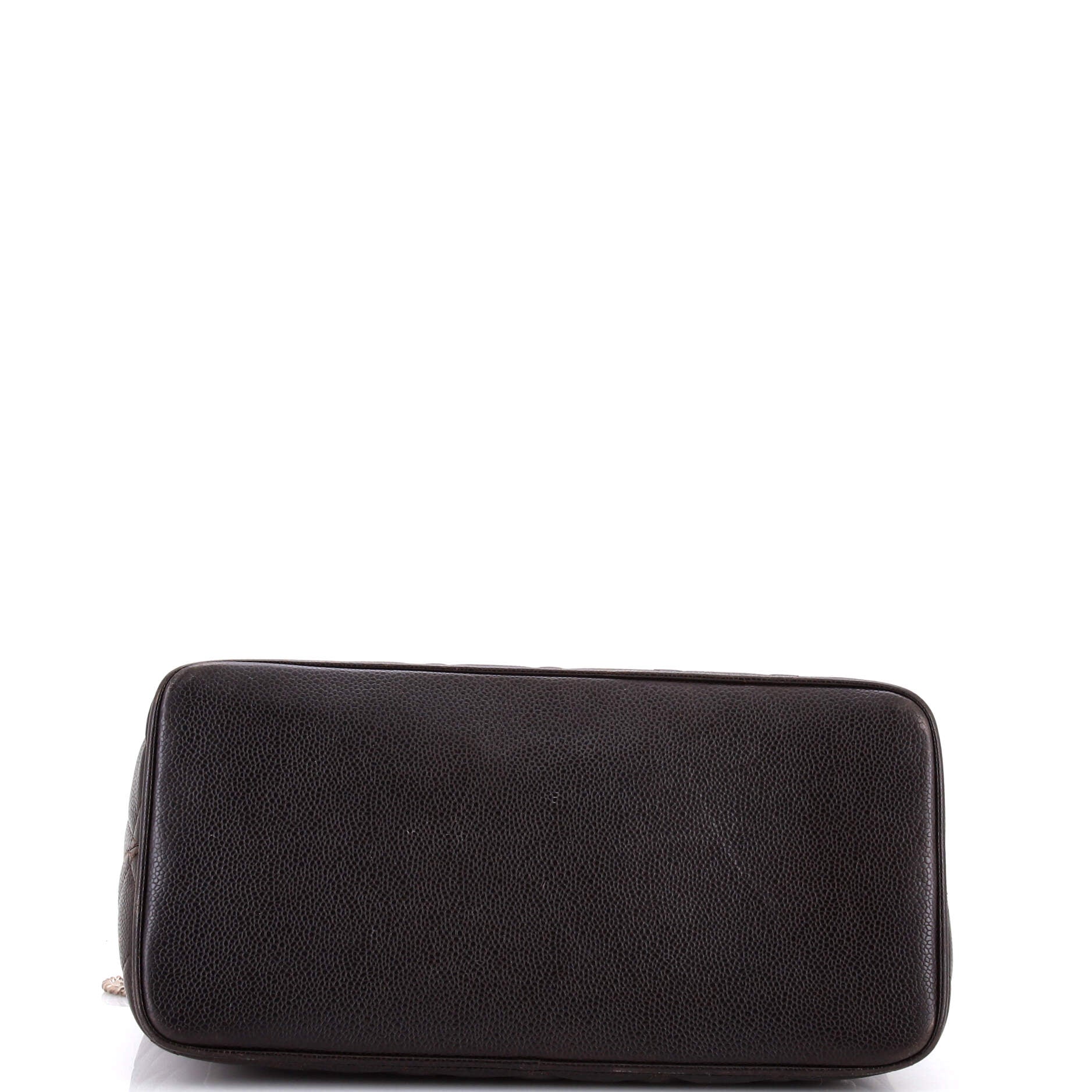 Medallion Tote Quilted Caviar