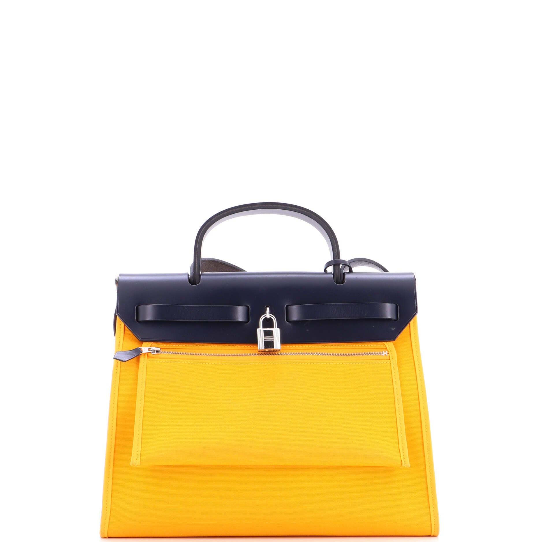 Herbag Zip Leather and Toile 31