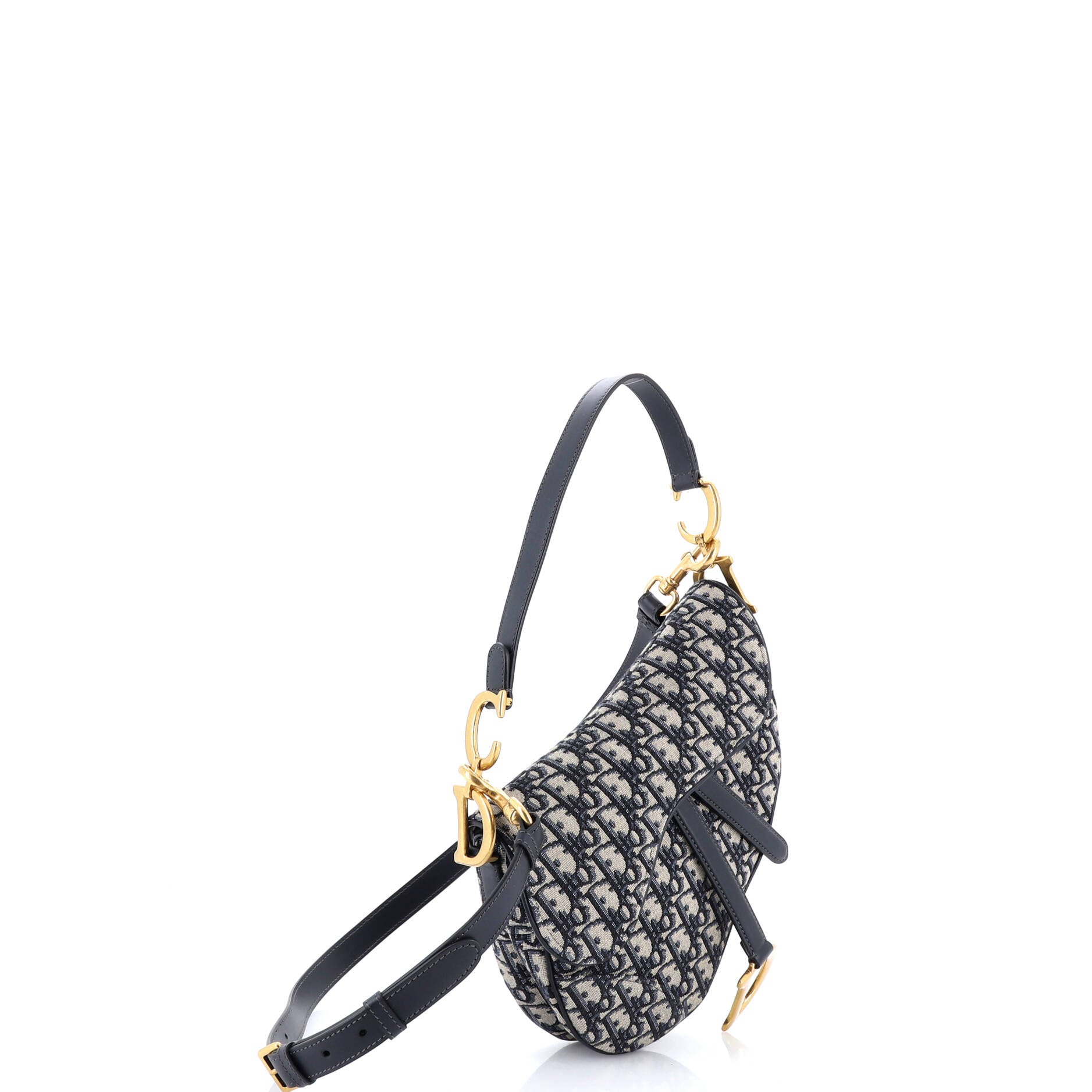 Saddle Handbag Oblique Canvas Medium