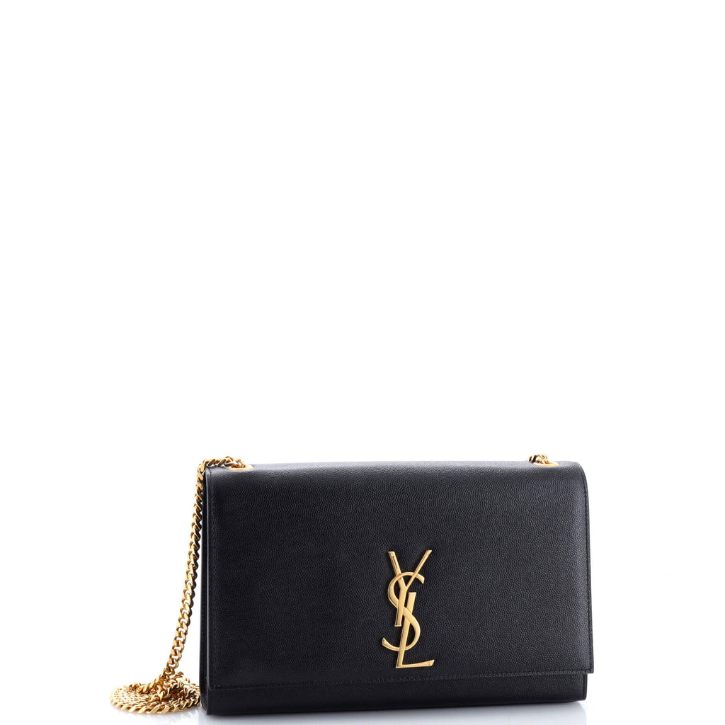 Classic Monogram Crossbody Bag Grainy Leather Medium