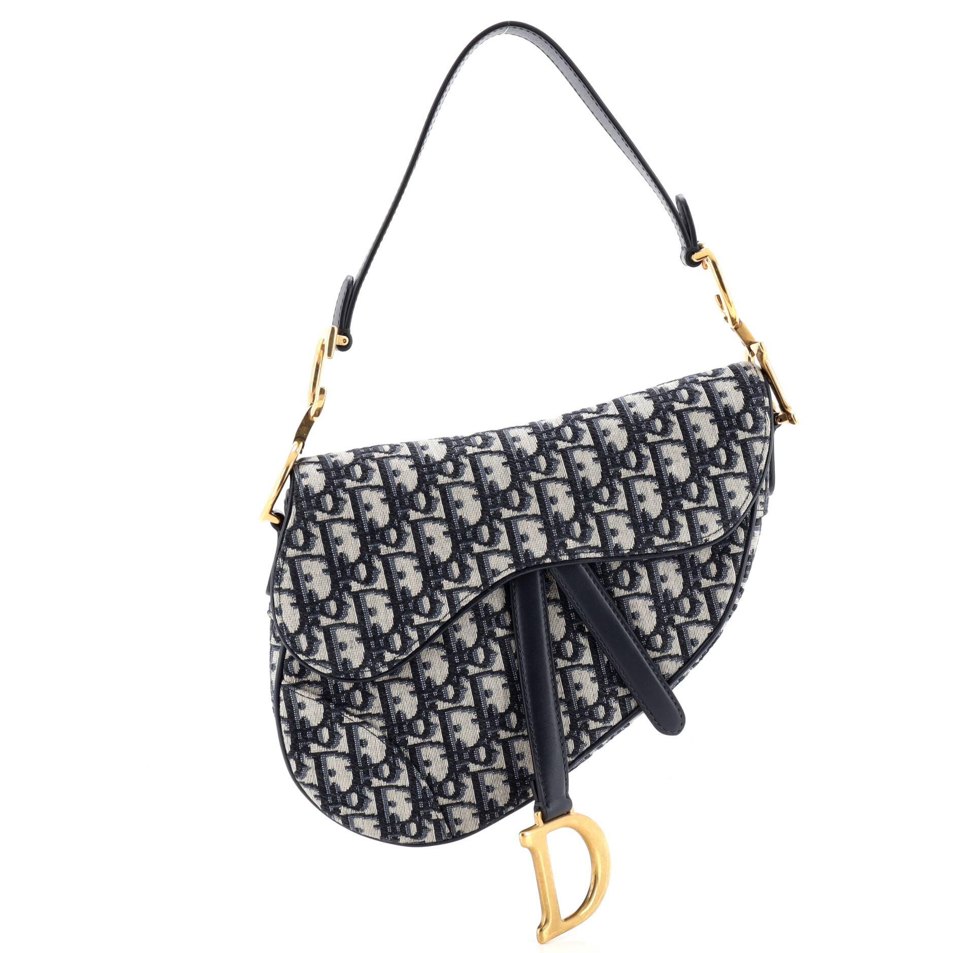 Saddle Handbag Oblique Canvas Medium