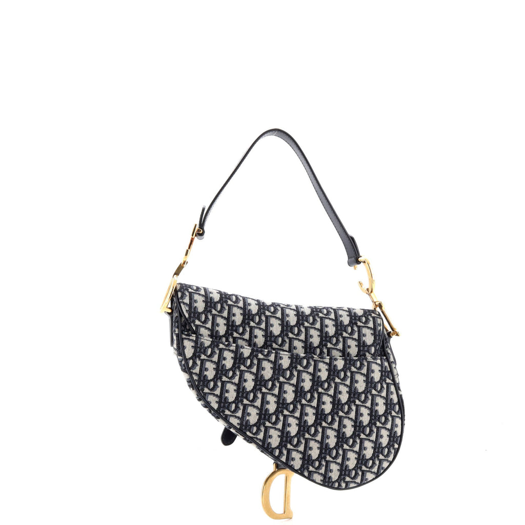 Saddle Handbag Oblique Canvas Medium