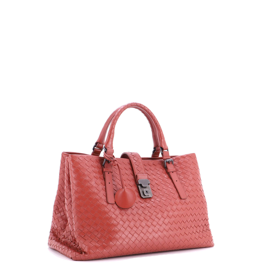 Roma Bag Intrecciato Nappa Medium