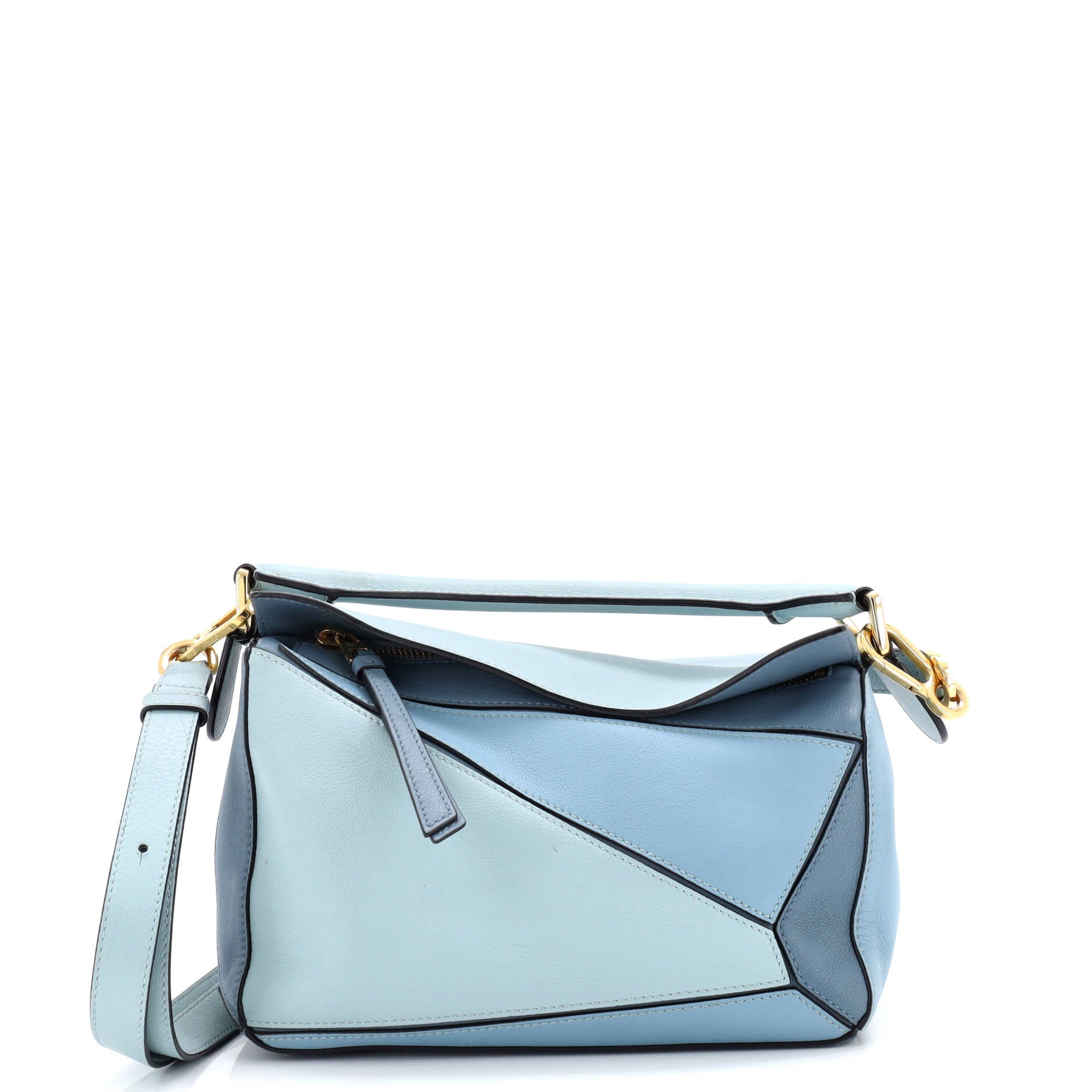 Puzzle Bag Leather Small