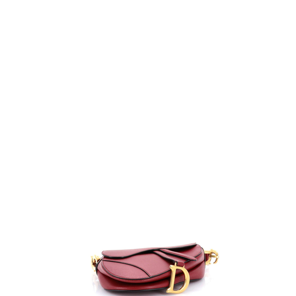 Saddle Handbag Leather Medium