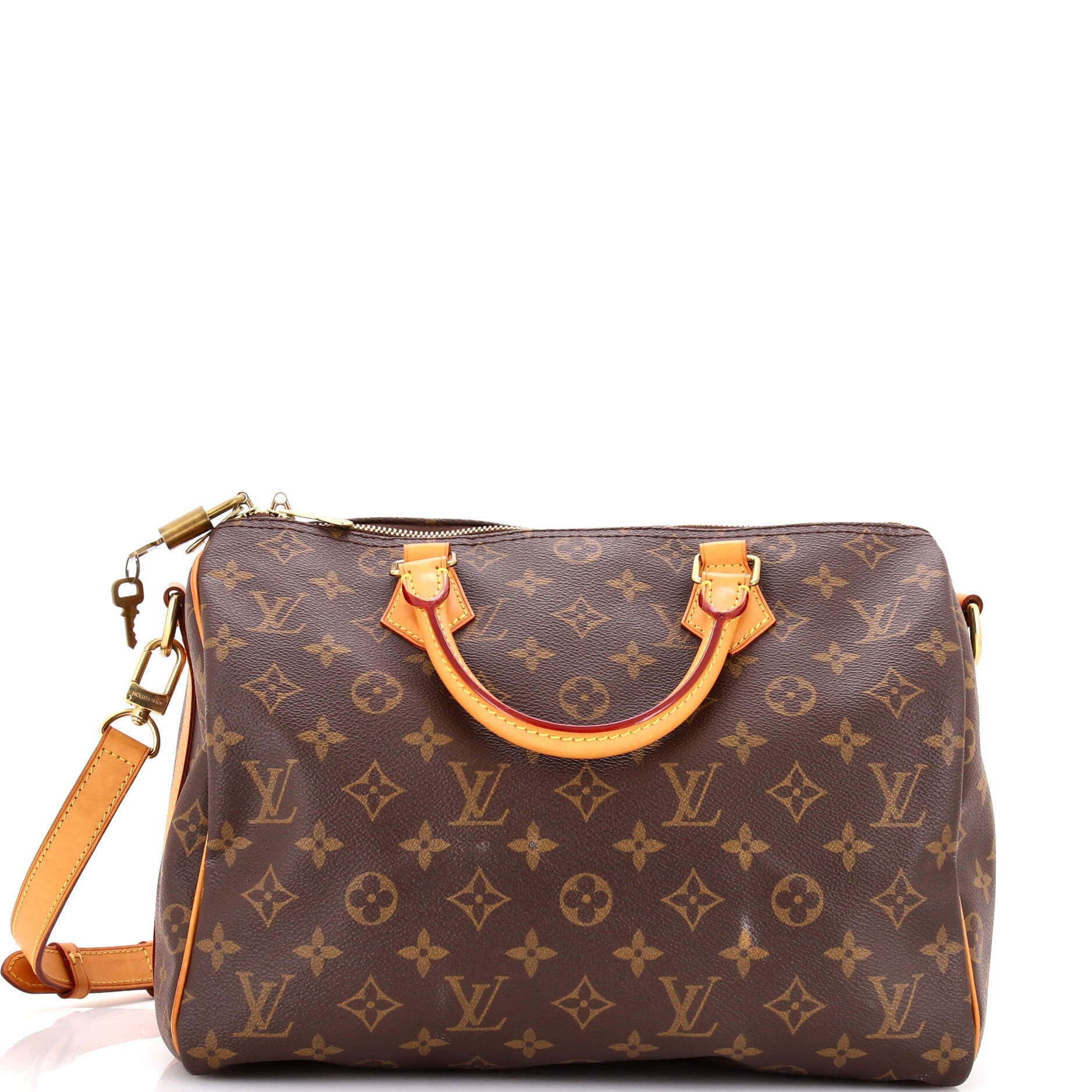 Speedy Bandouliere Bag Monogram Canvas 30