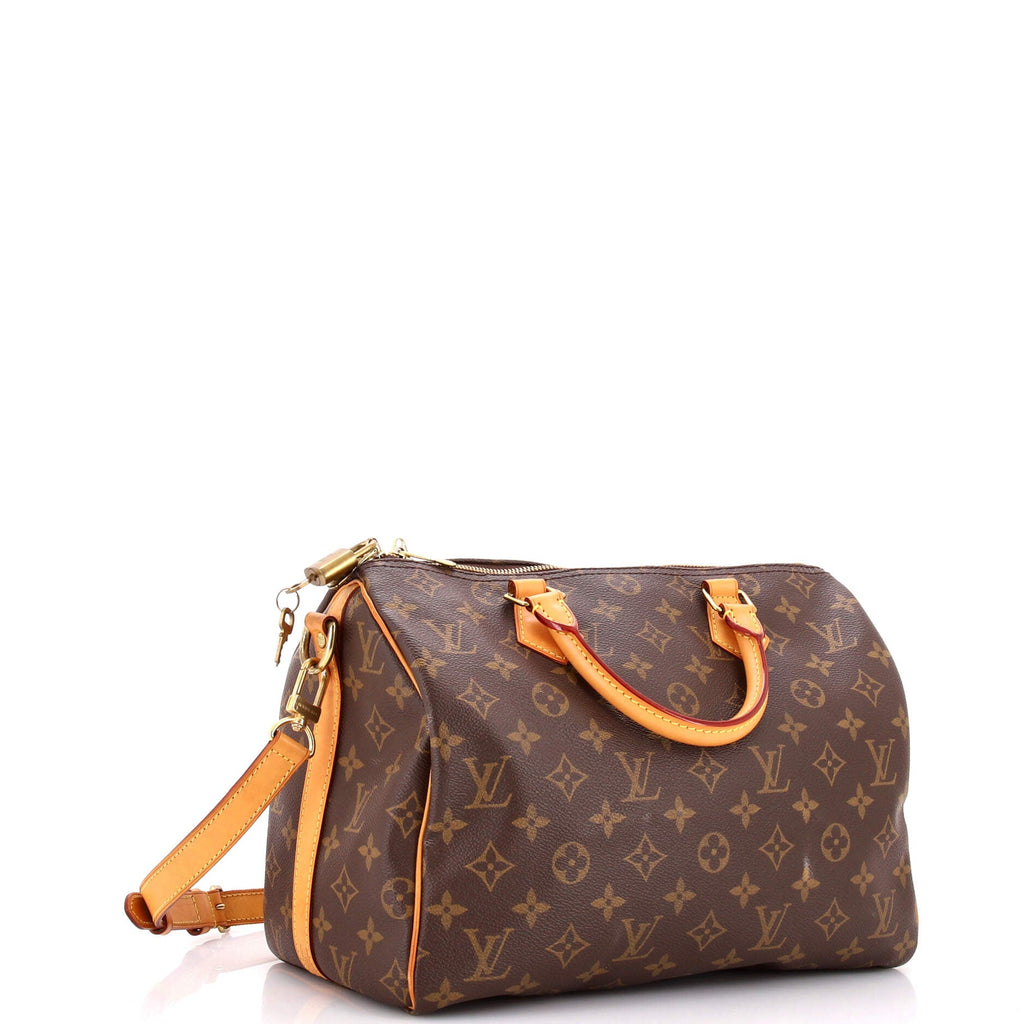 Speedy Bandouliere Bag Monogram Canvas 30
