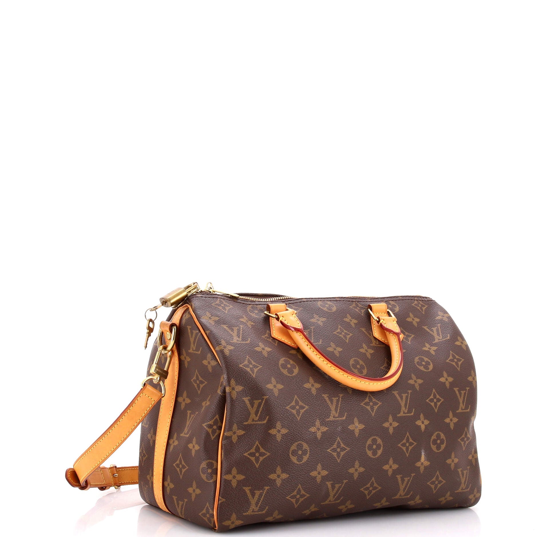Speedy Bandouliere Bag Monogram Canvas 30