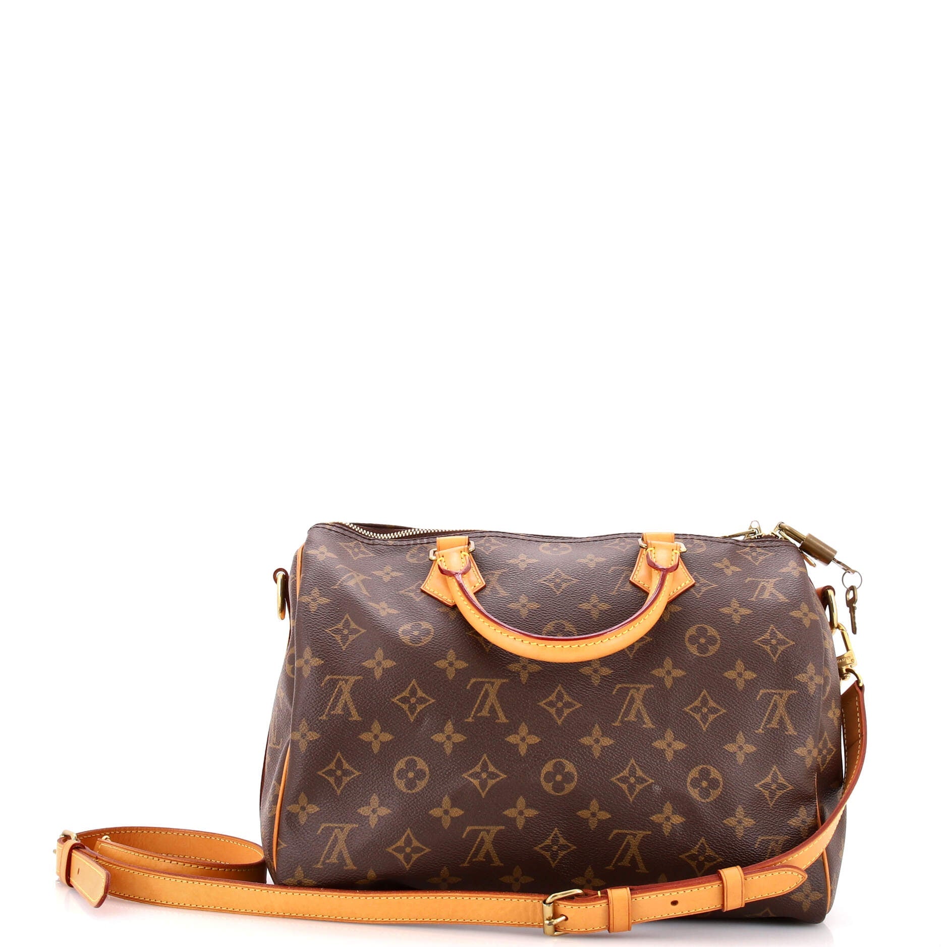 Speedy Bandouliere Bag Monogram Canvas 30