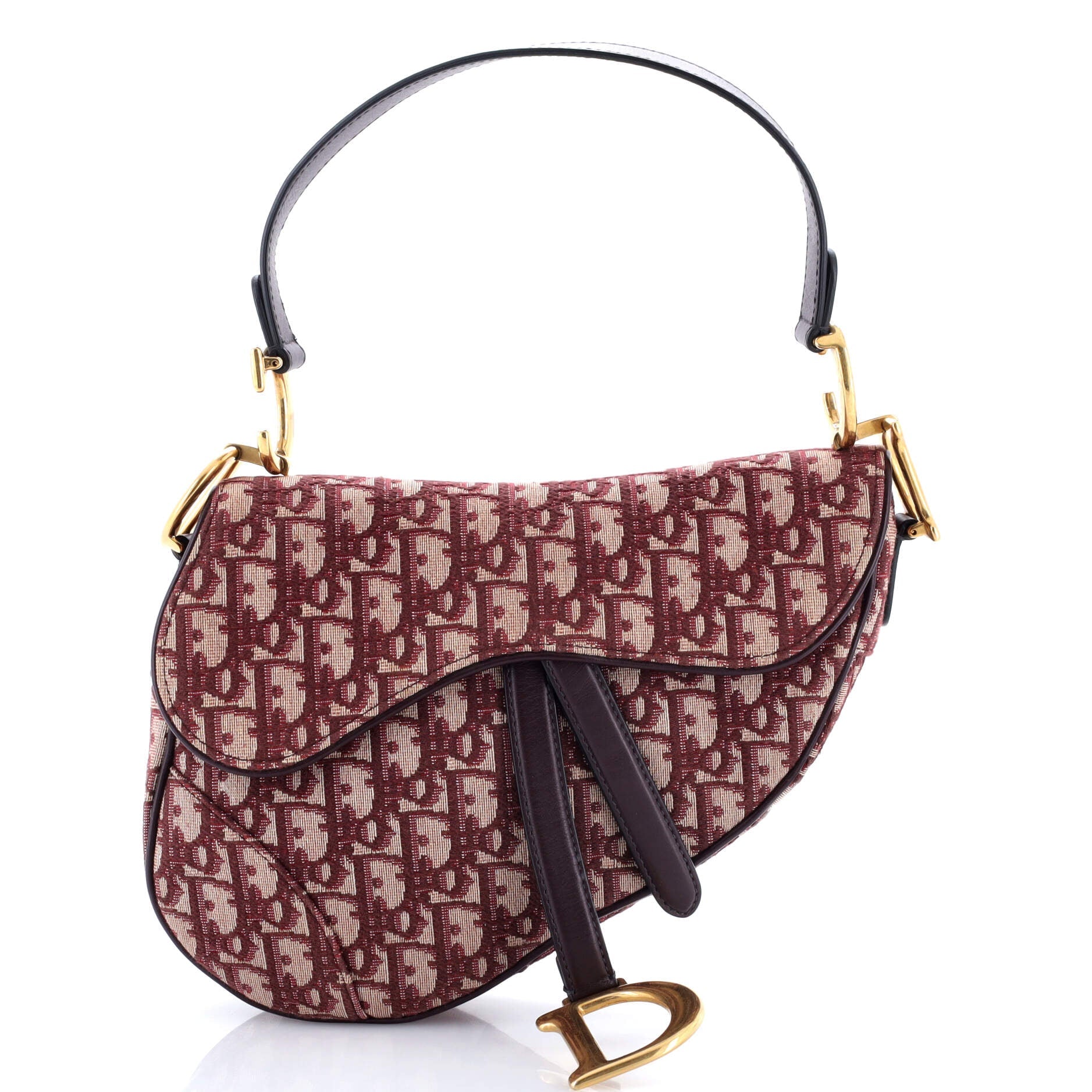 Saddle Handbag Oblique Canvas Medium