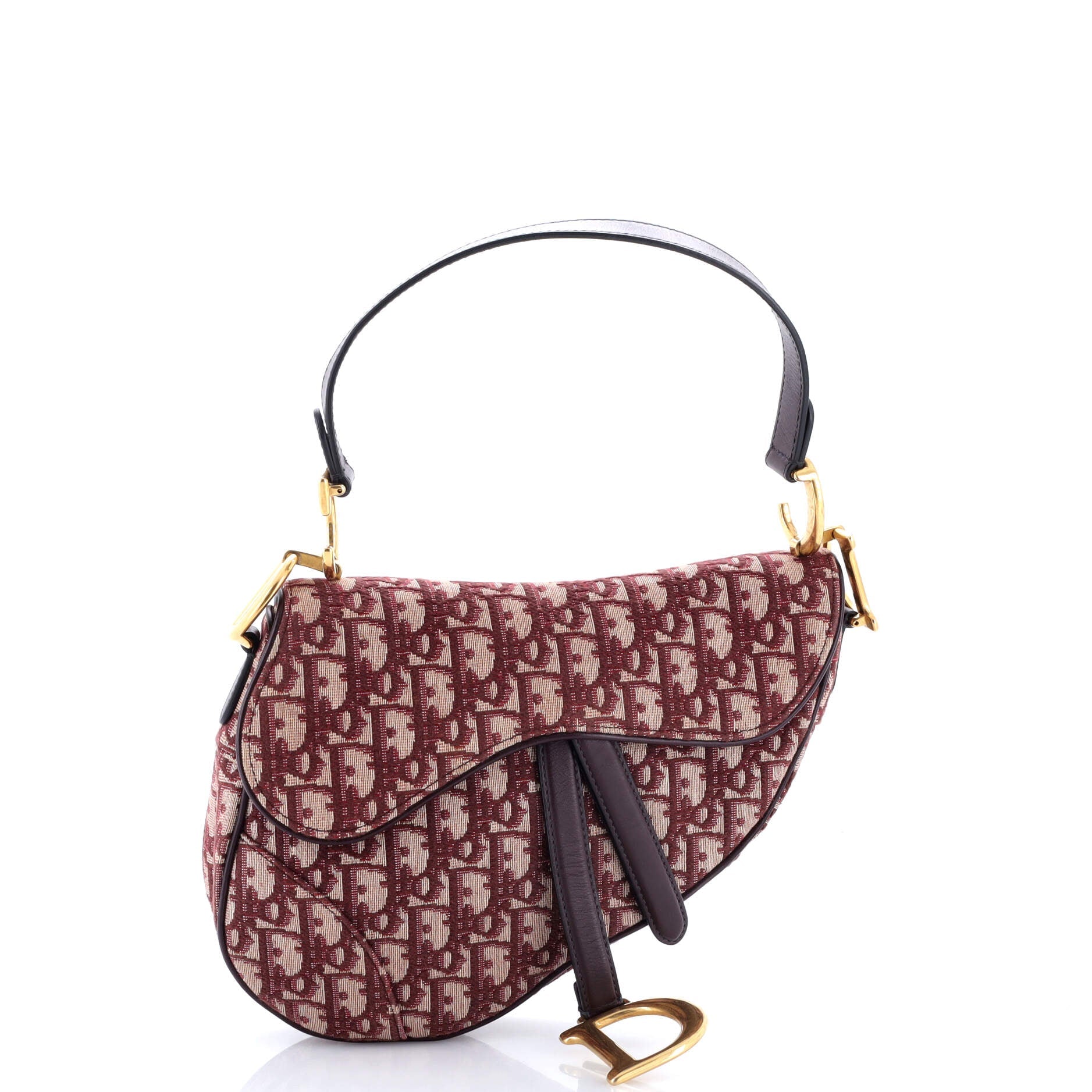 Saddle Handbag Oblique Canvas Medium