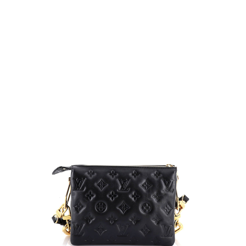 Coussin Bag Monogram Embossed Lambskin BB