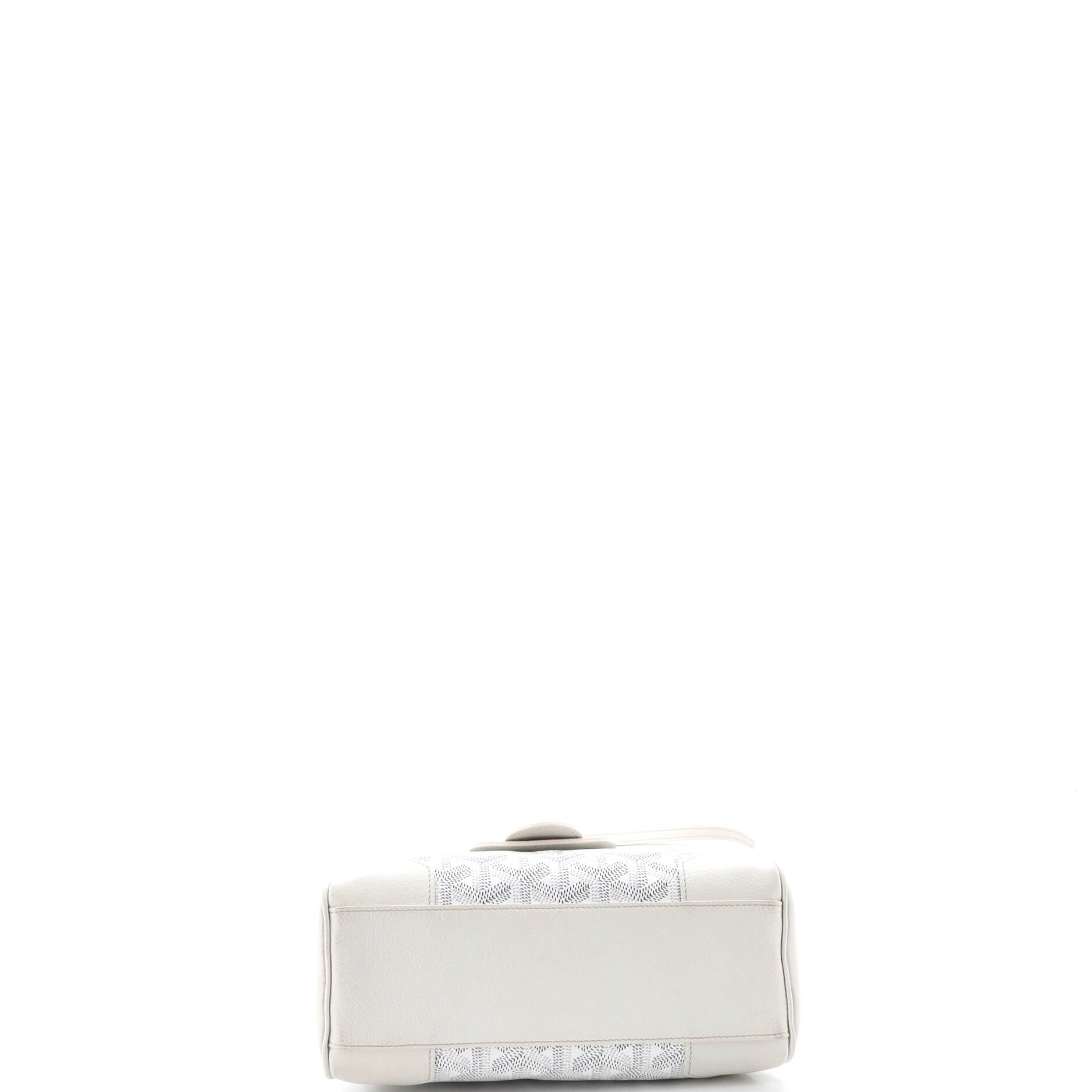 Saigon Top Handle Bag Coated Canvas with Leather Mini