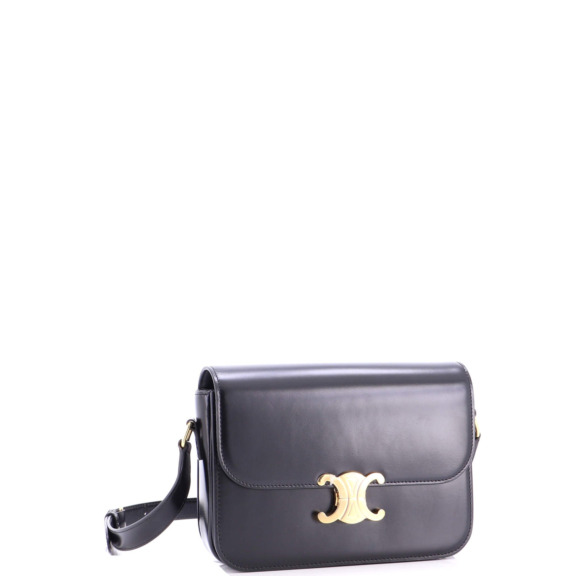 Triomphe Shoulder Bag Smooth Calfskin Medium
