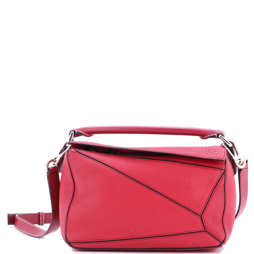 Puzzle Bag Leather Small