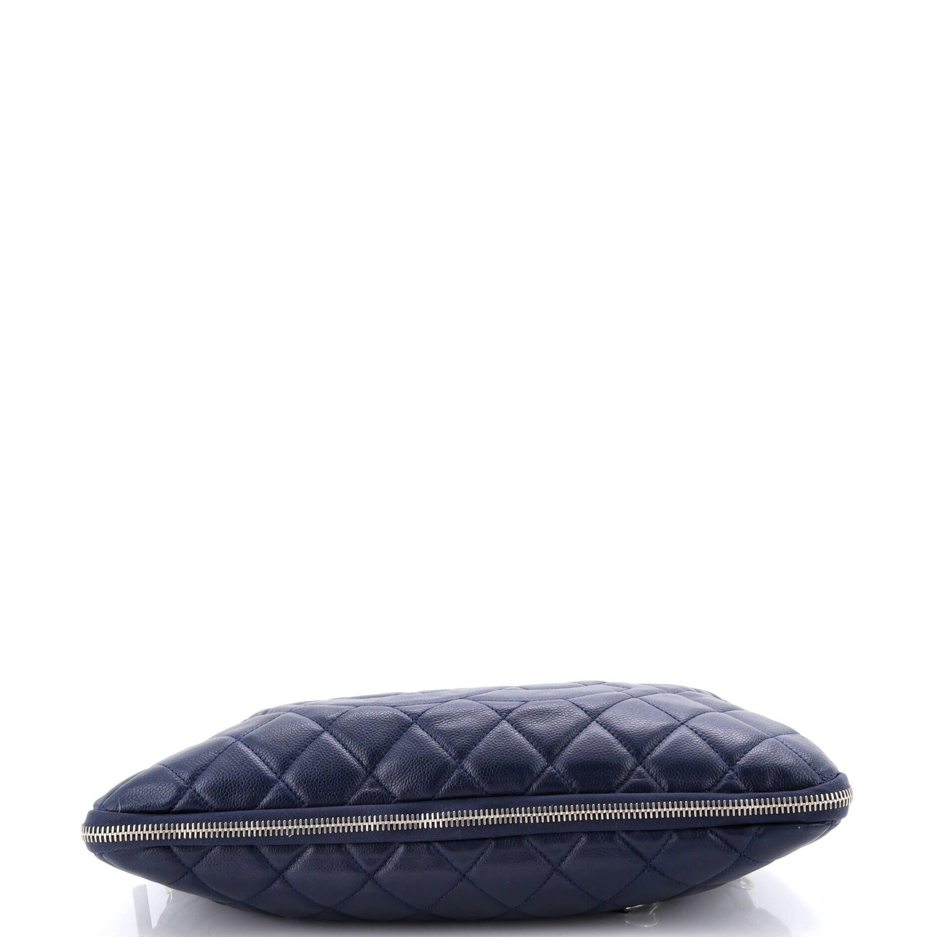 Timeless CC Expandable Tote Quilted Caviar Medium