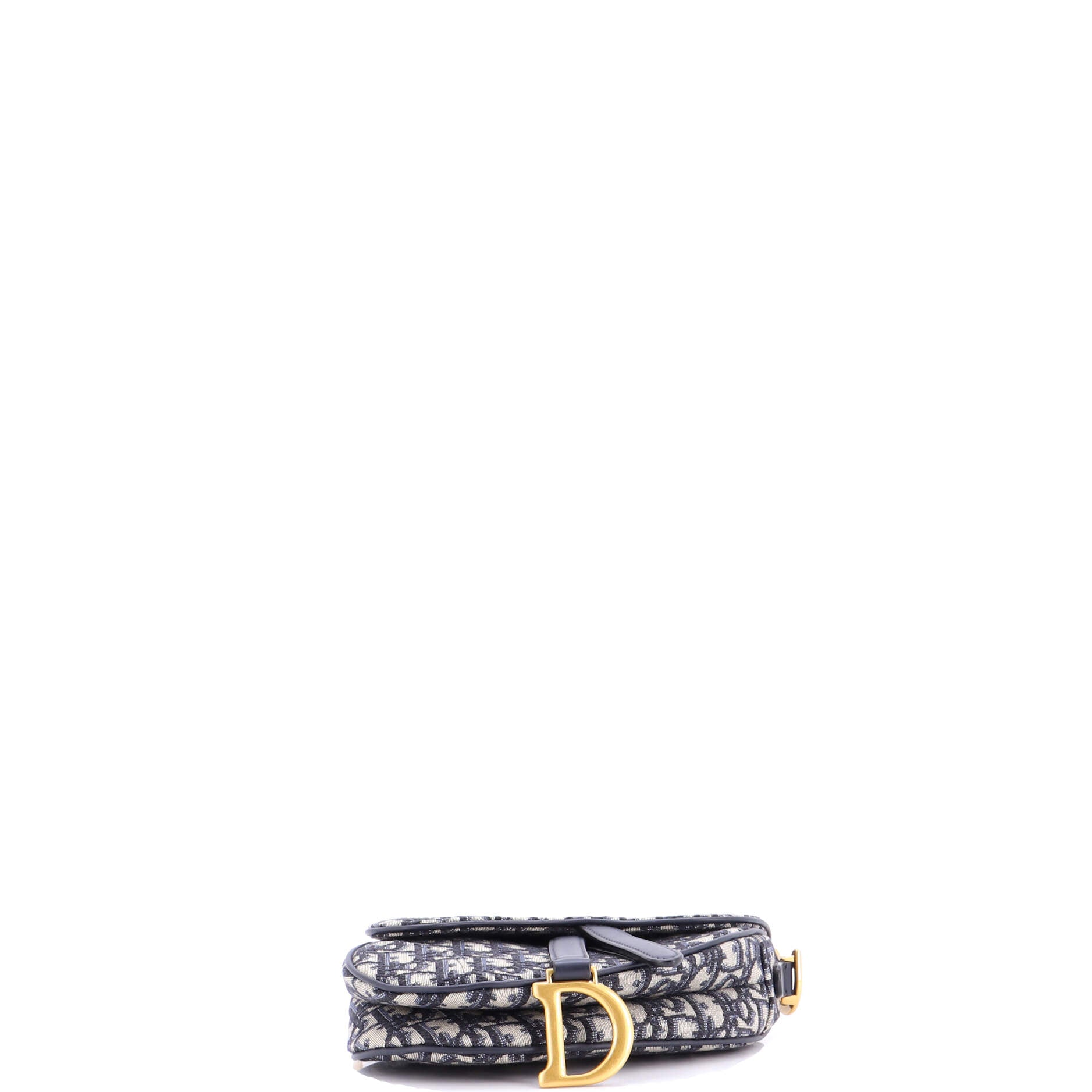 Saddle Handbag Oblique Canvas Mini