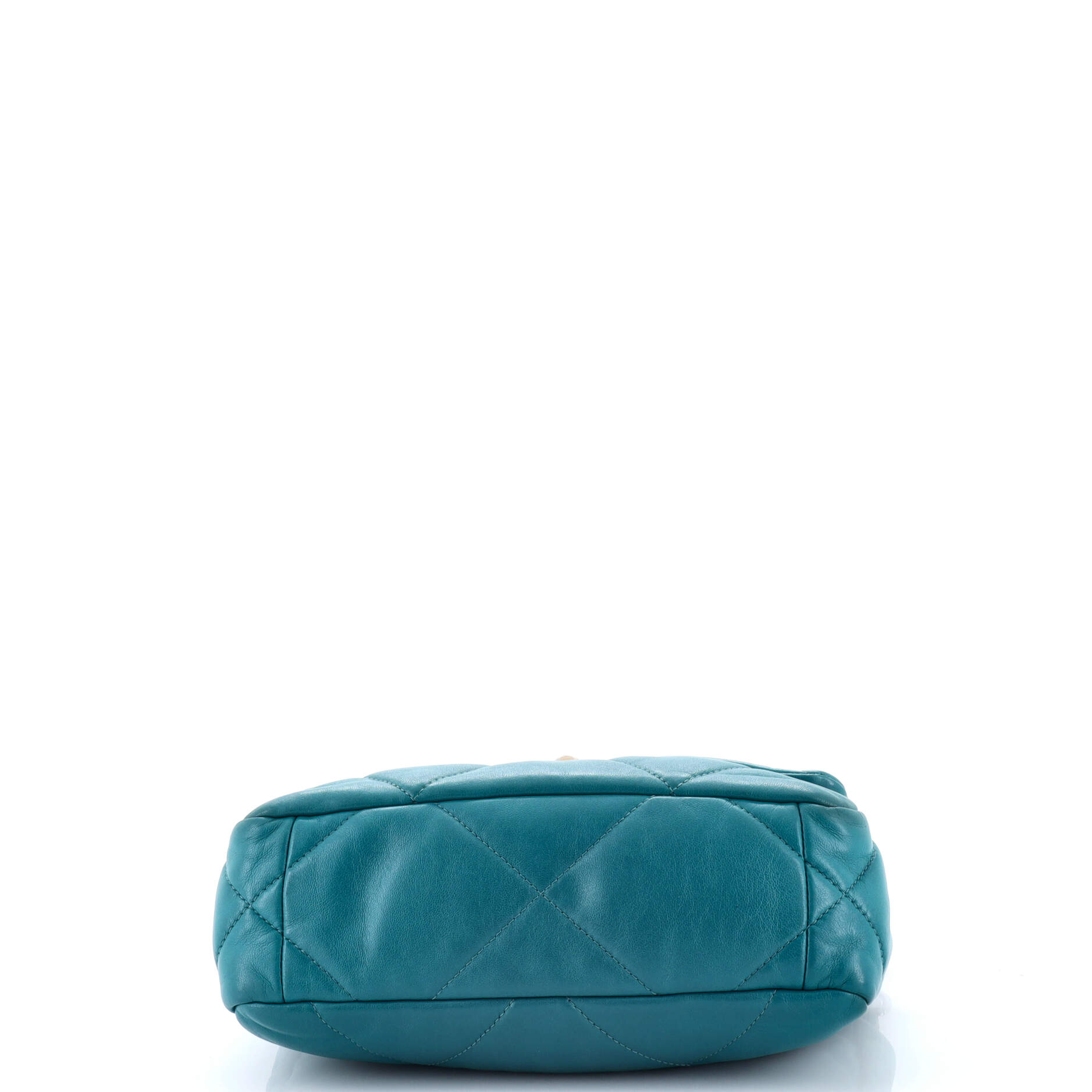 19 Flap Bag Quilted Leather Medium