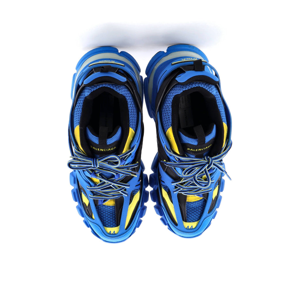 Men's Track LED Sneakers Fabric and Rubber
