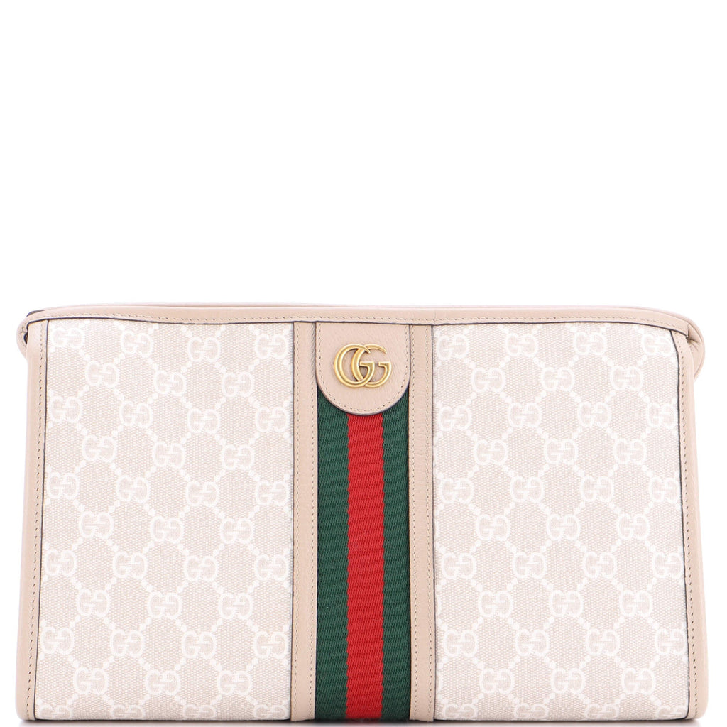 Ophidia Toiletry Pouch GG Coated Canvas Large
