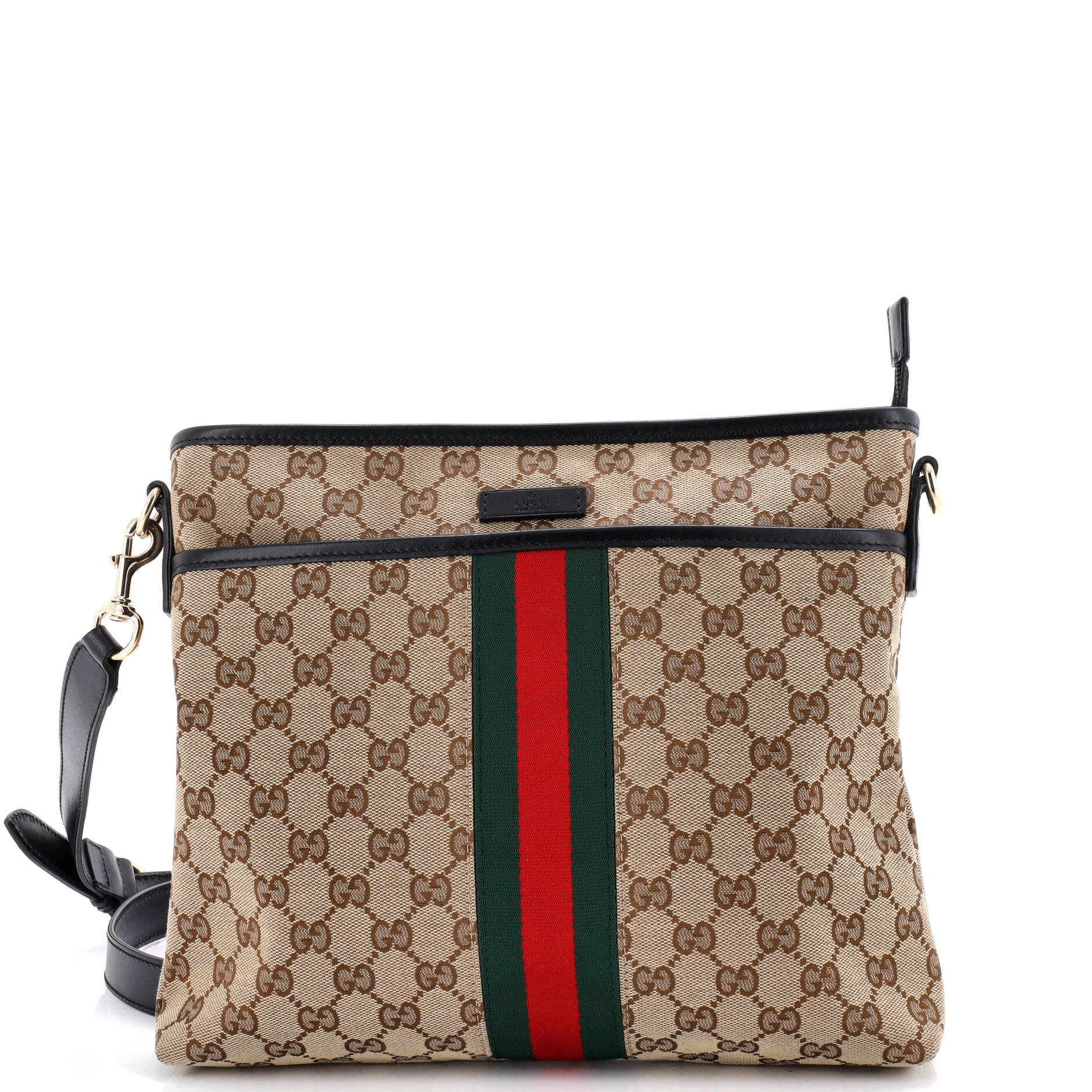 Web Messenger Bag GG Canvas Medium