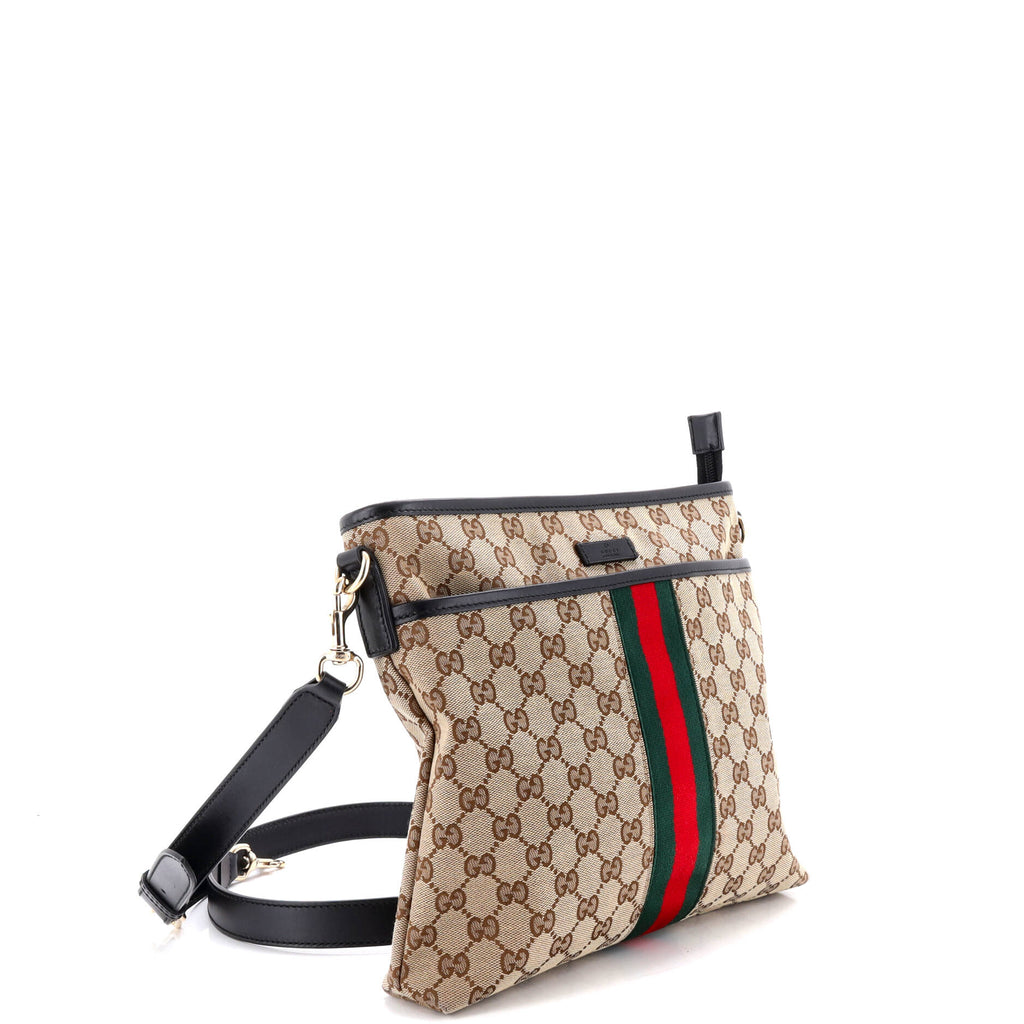 Web Messenger Bag GG Canvas Medium