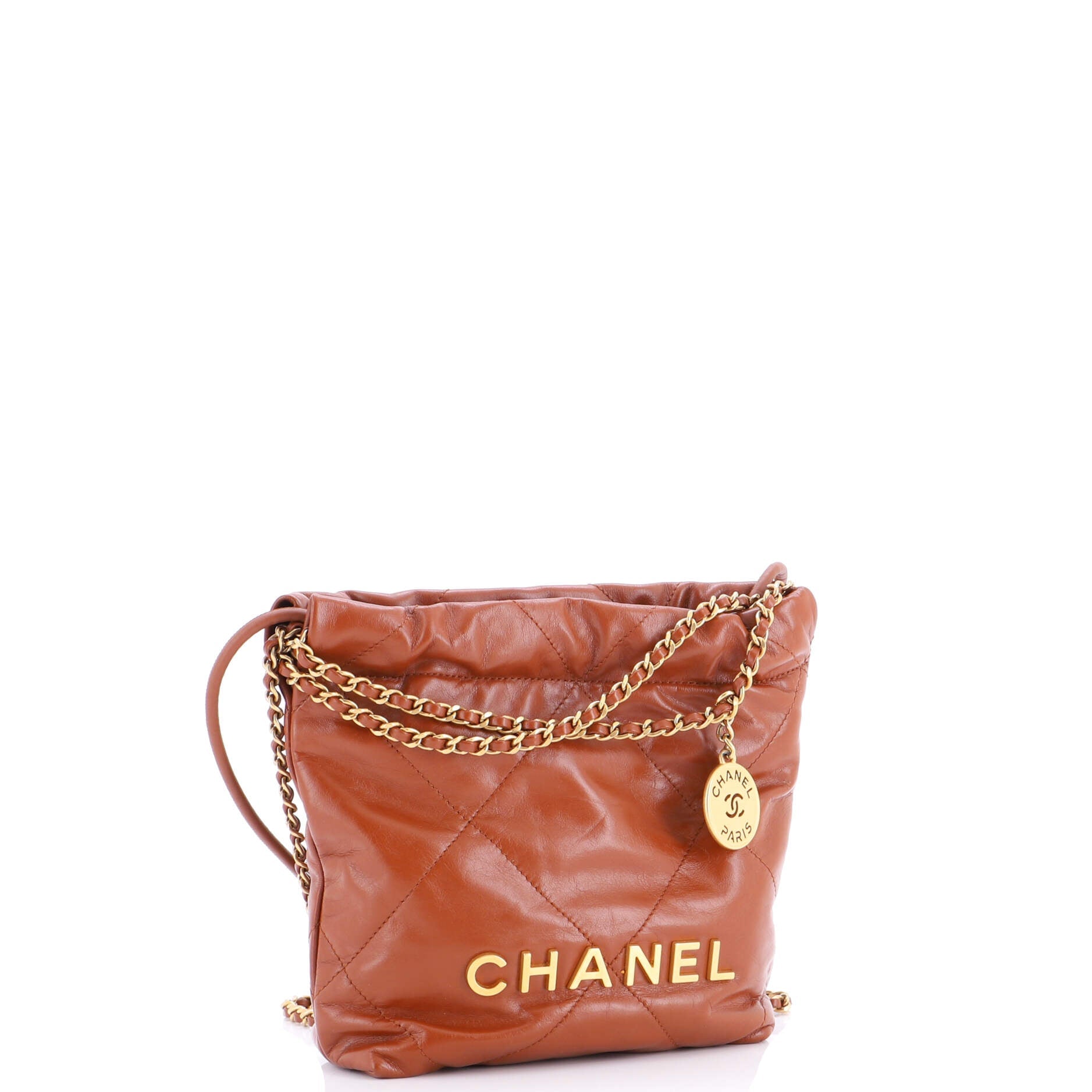 22 Chain Hobo Quilted Calfskin Mini