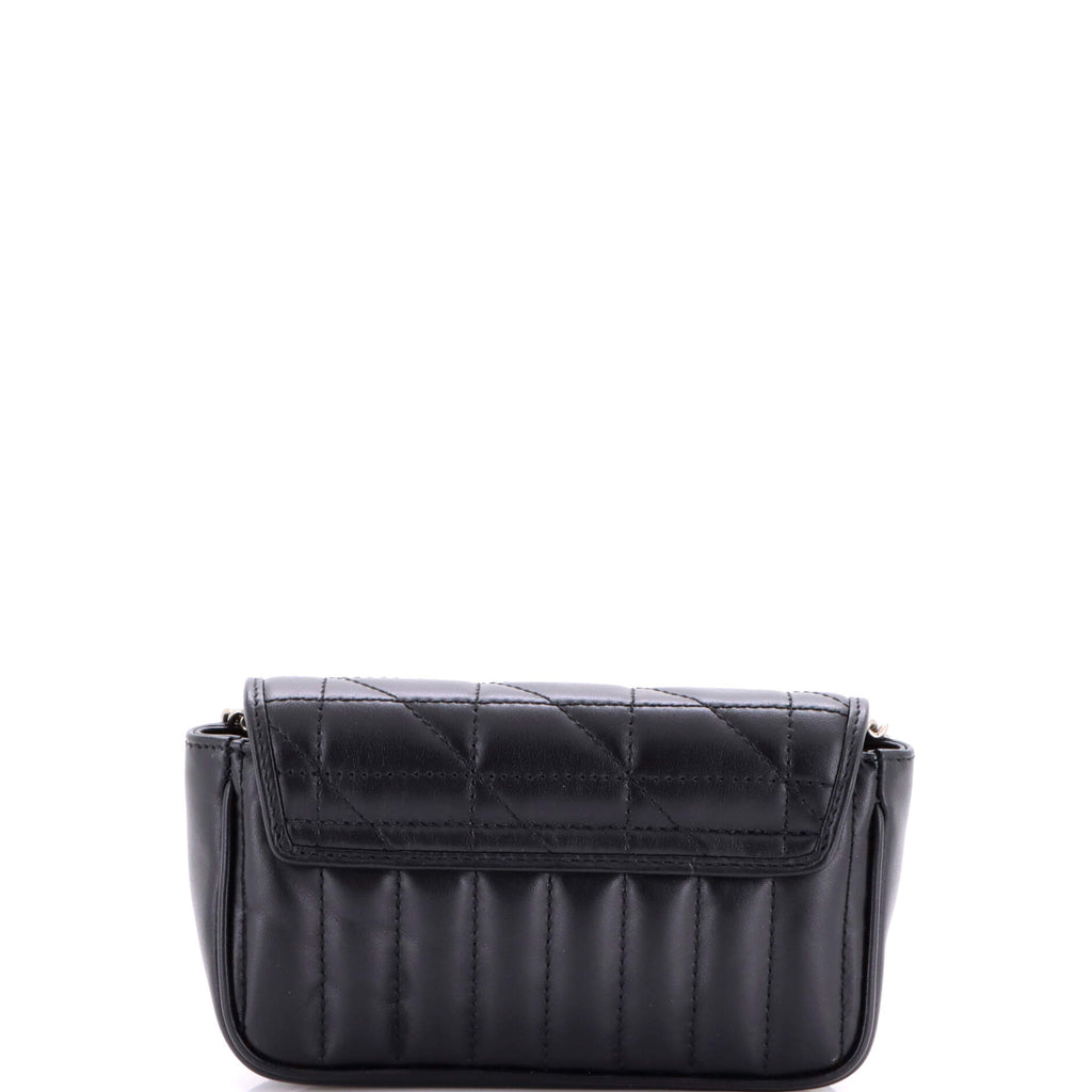 GG Marmont Flap Bag Mixed Matelasse Leather Super Mini