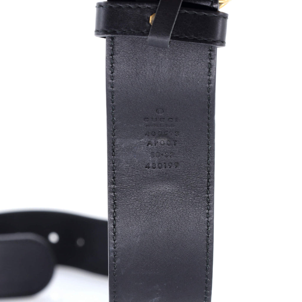GG Marmont Belt Leather Wide