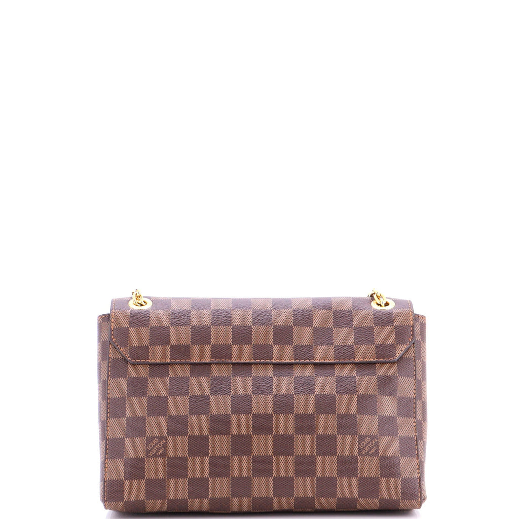 Vavin Handbag Damier with Leather PM