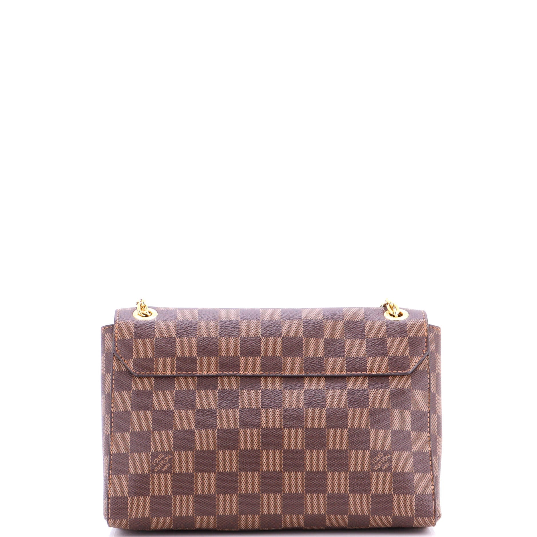 Vavin Handbag Damier with Leather PM