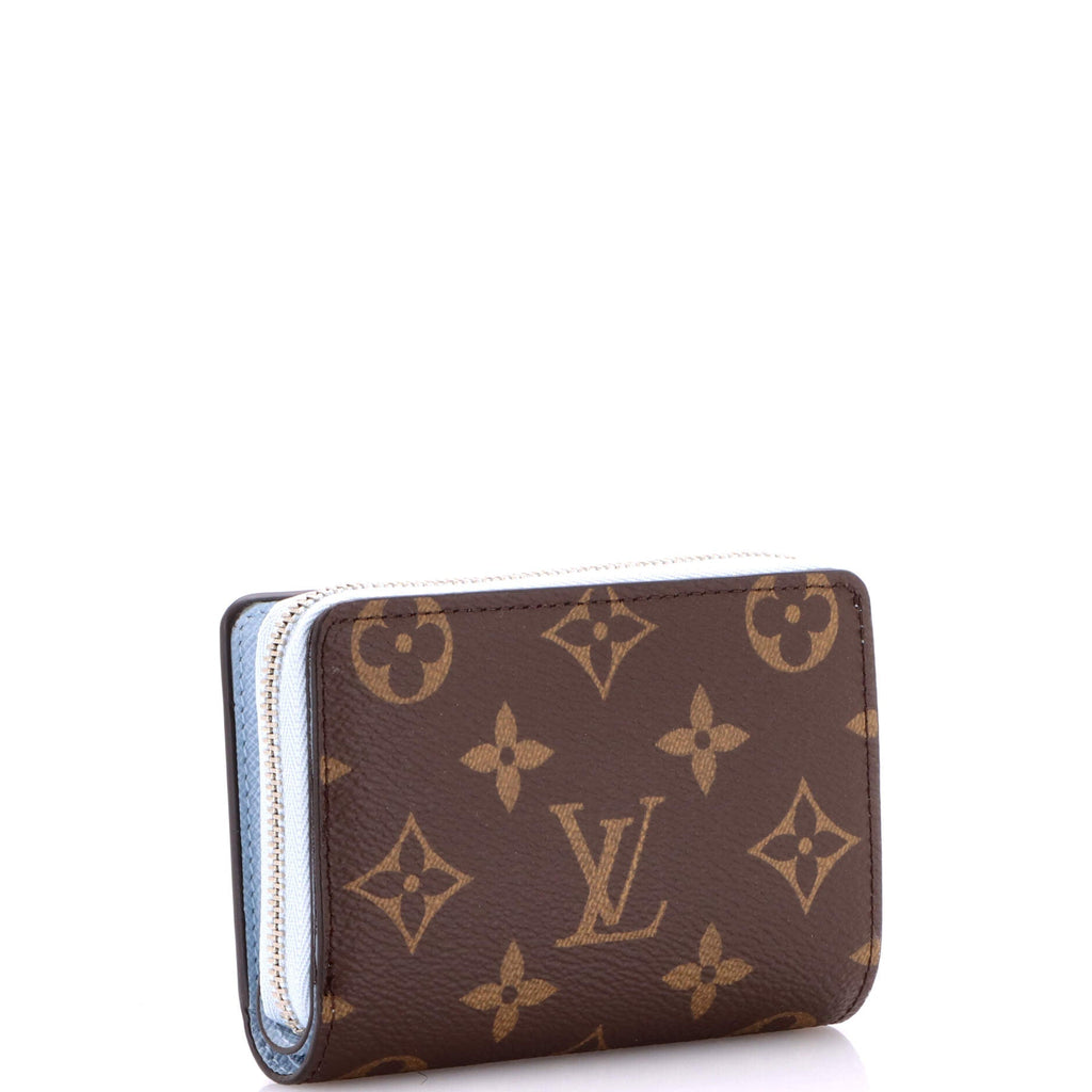 Lou Wallet Monogram Canvas with Leather