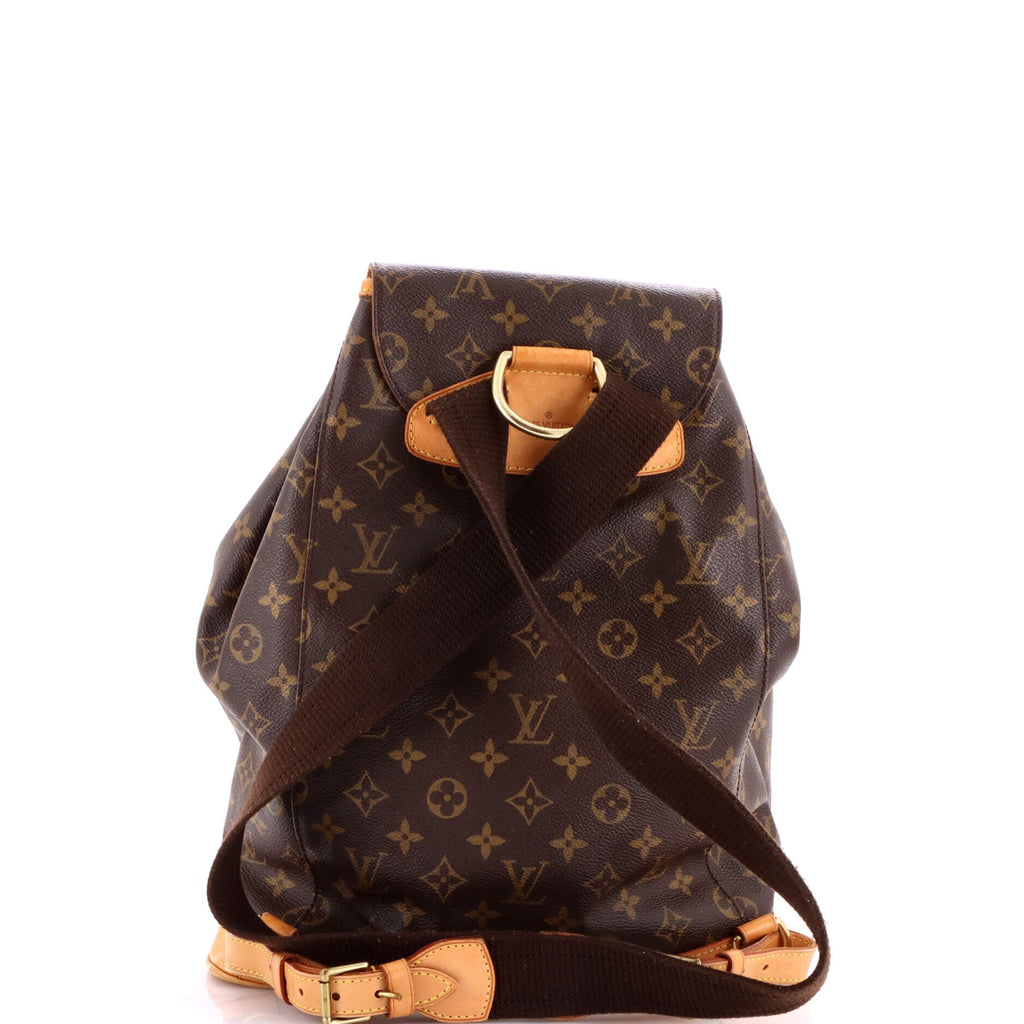 Vintage Montsouris Backpack Monogram Canvas GM