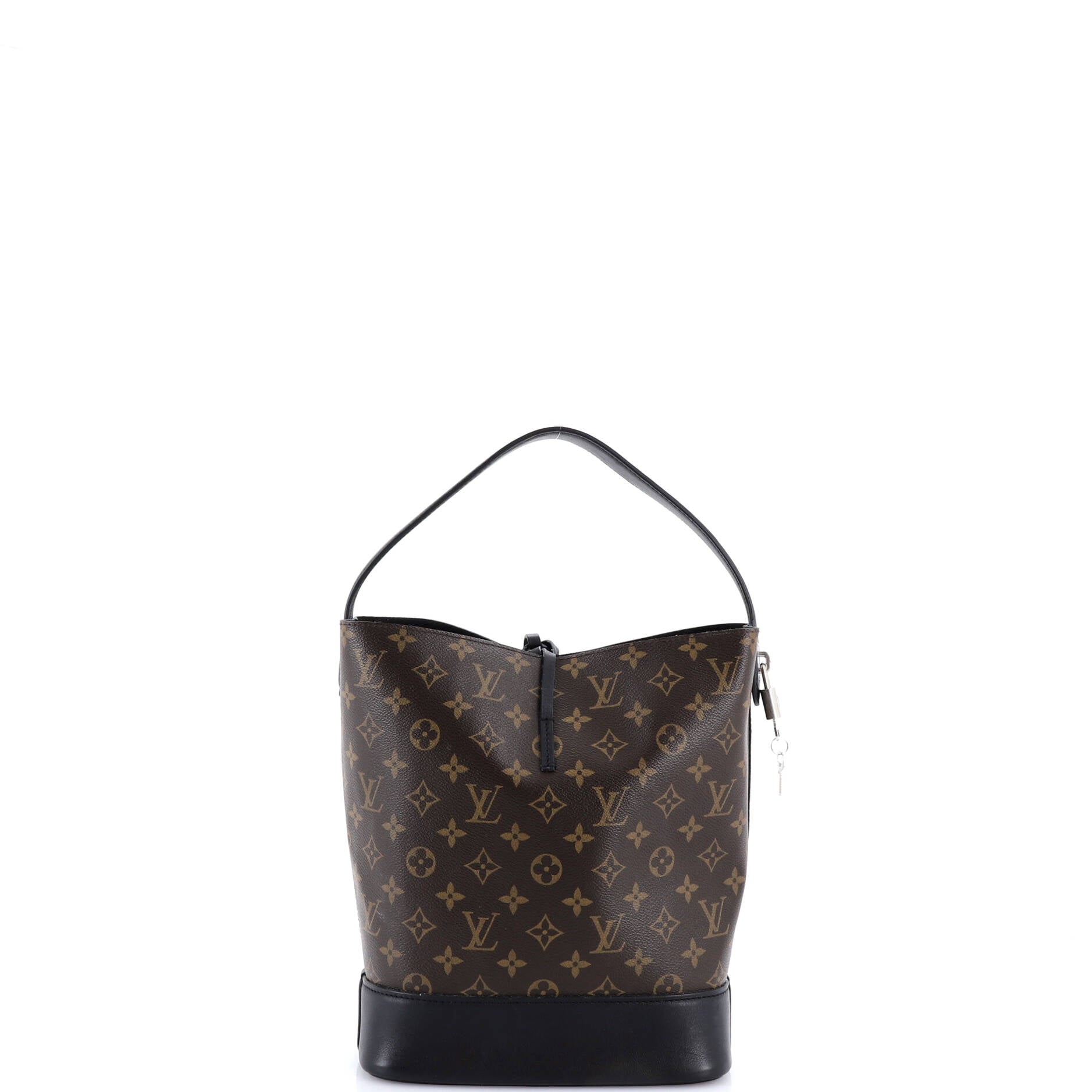 NN14 Idole Bucket Bag Monogram Canvas and Leather GM