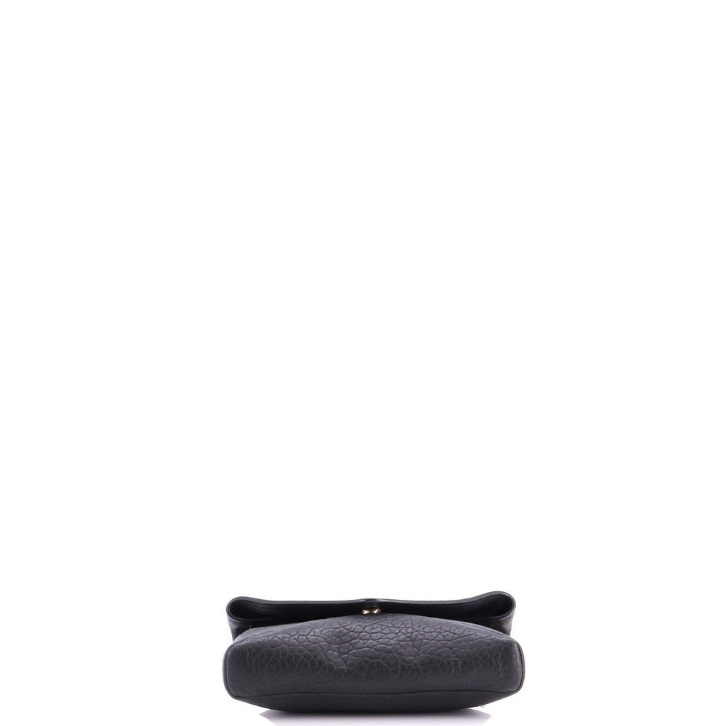 Cassandre Envelope Chain Crossbody Bag Leather Mini