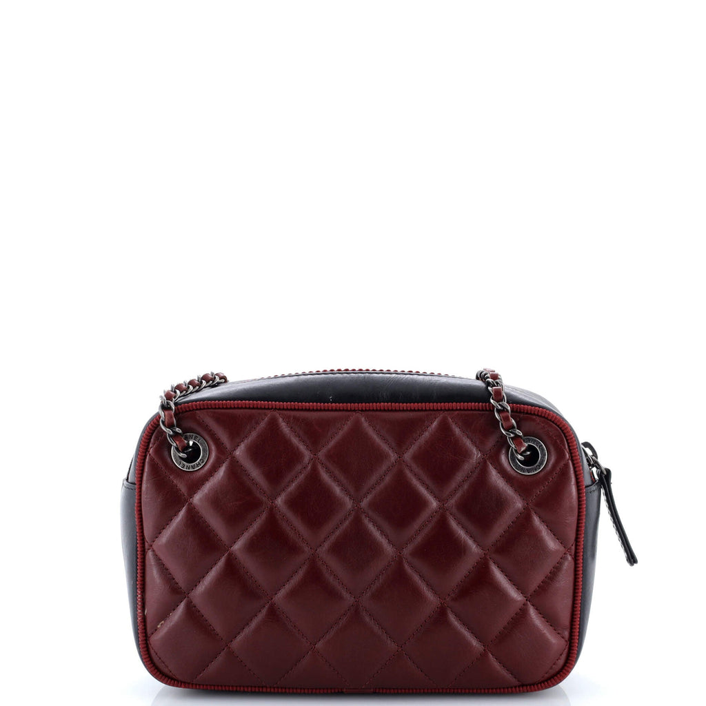 Ballerine Camera Case Bag Quilted Calfskin Small