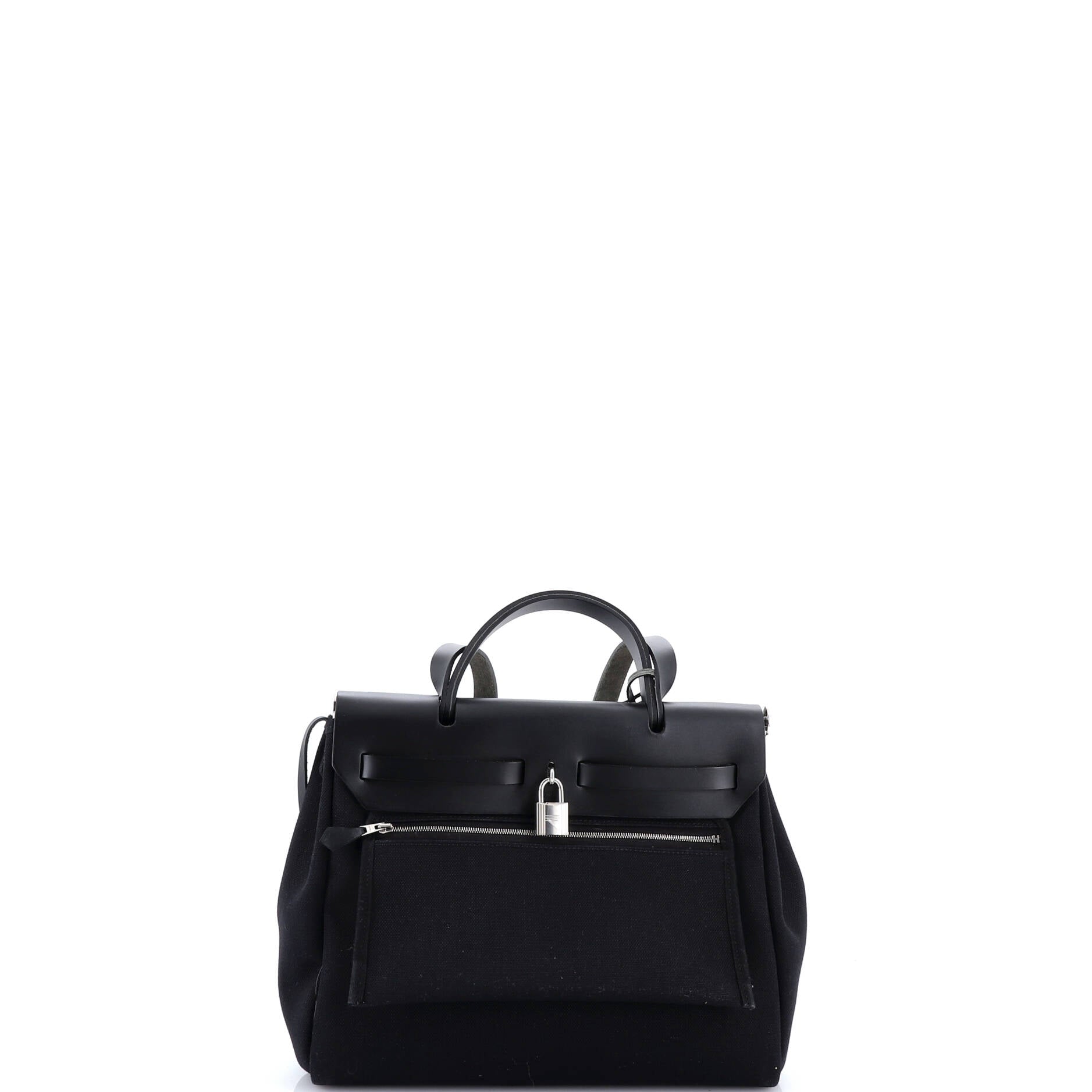 Herbag Zip Leather and Toile 31