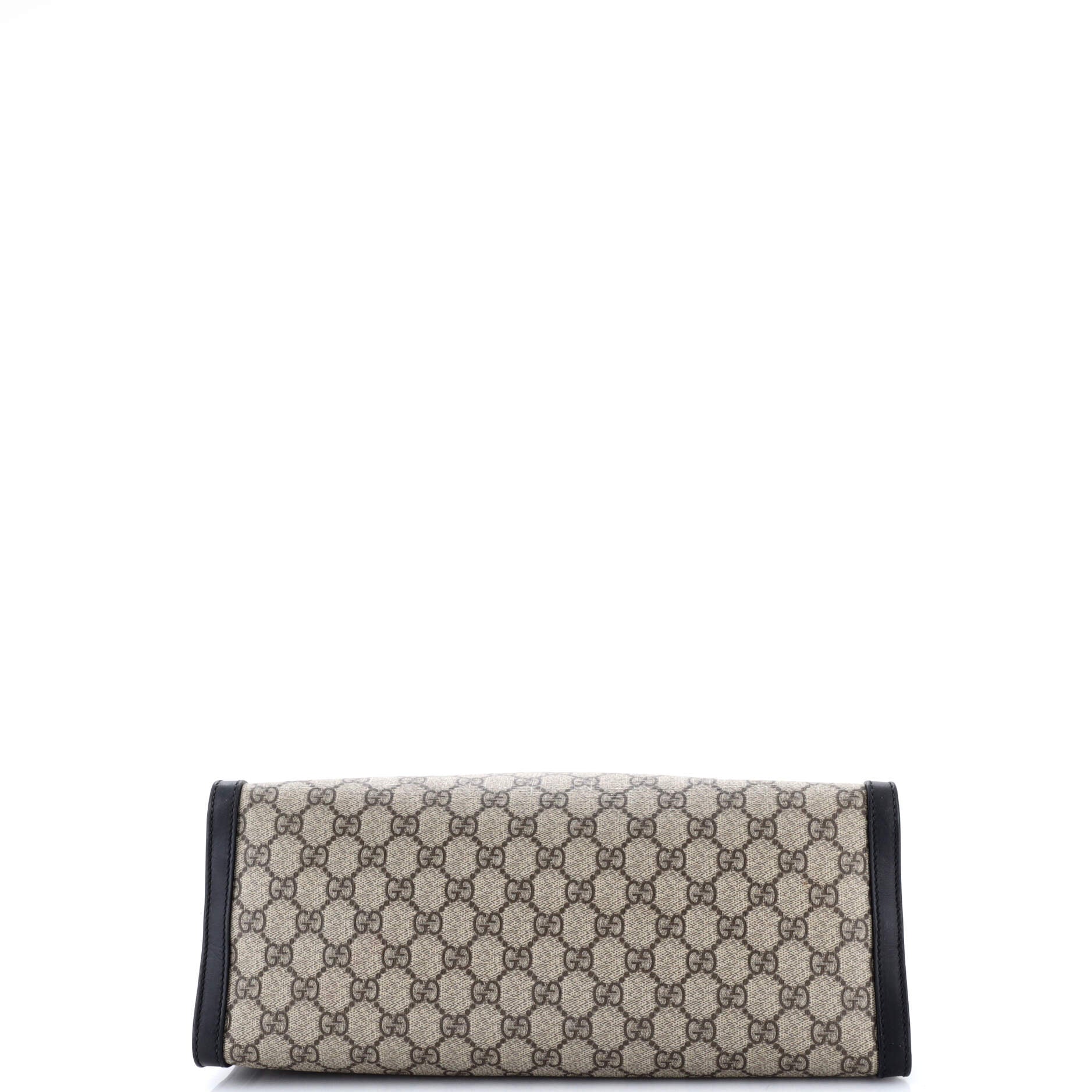 Padlock Chain Tote GG Coated Canvas with Leather Medium