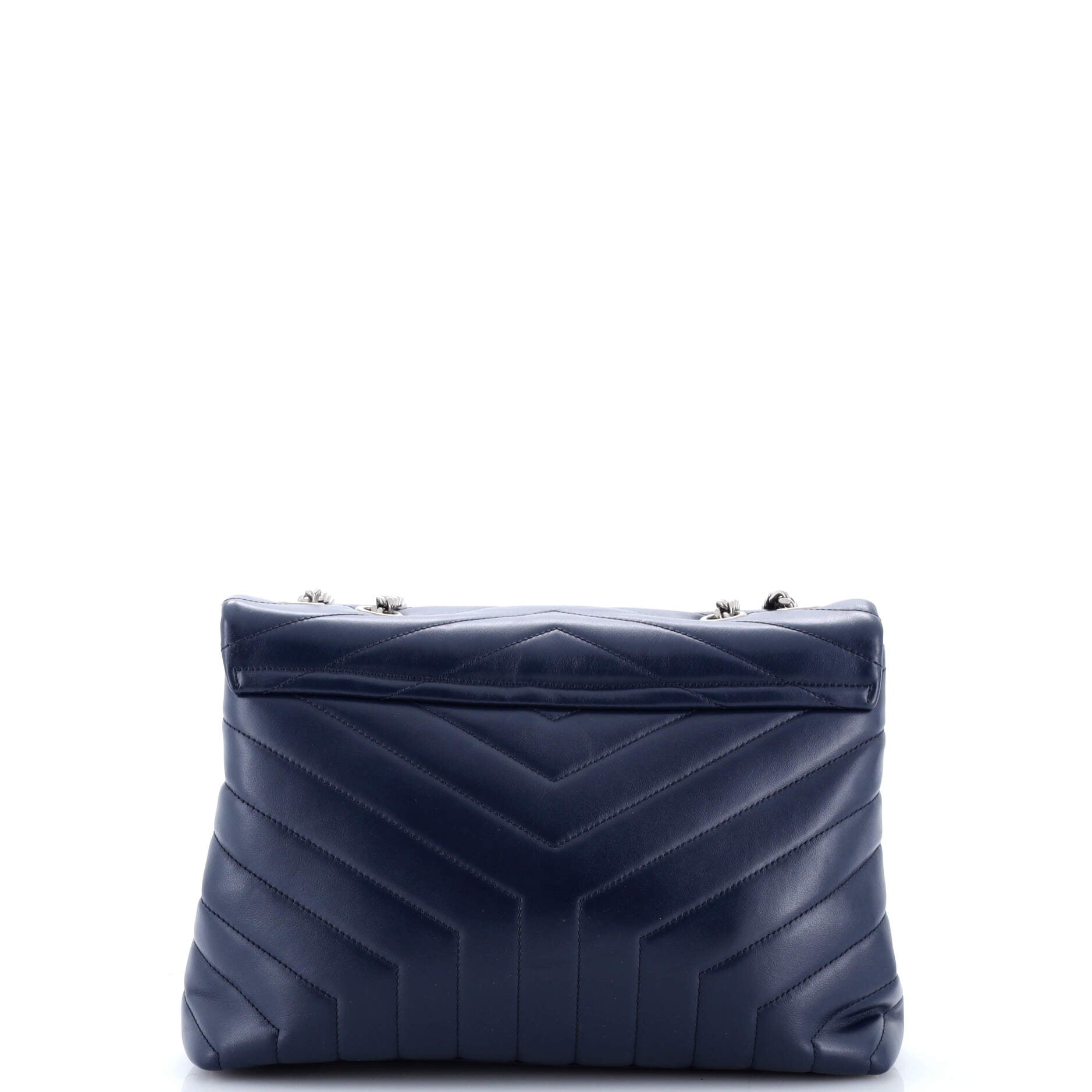 Loulou Shoulder Bag Matelasse Chevron Leather Medium