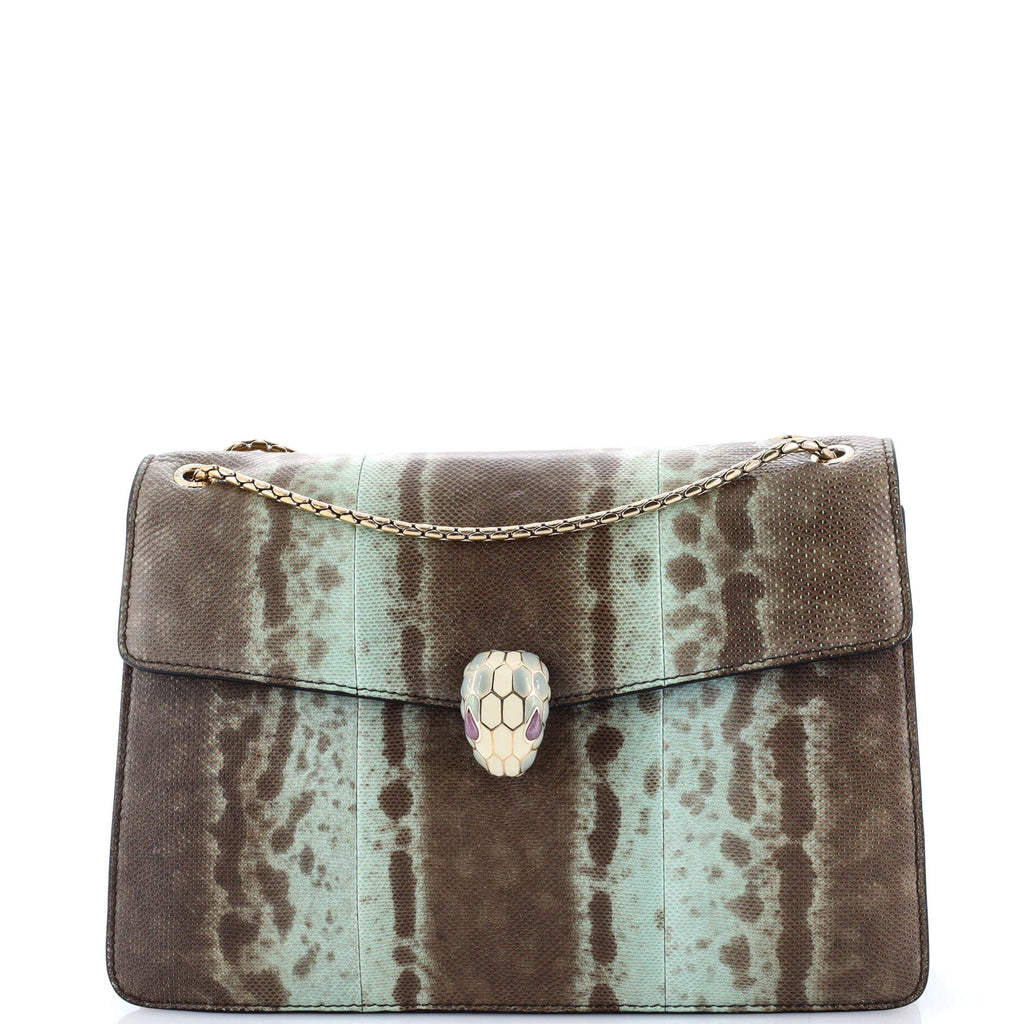 Serpenti Forever Shoulder Bag Karung Medium