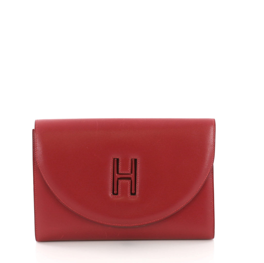 Vintage H Gaine Clutch Leather