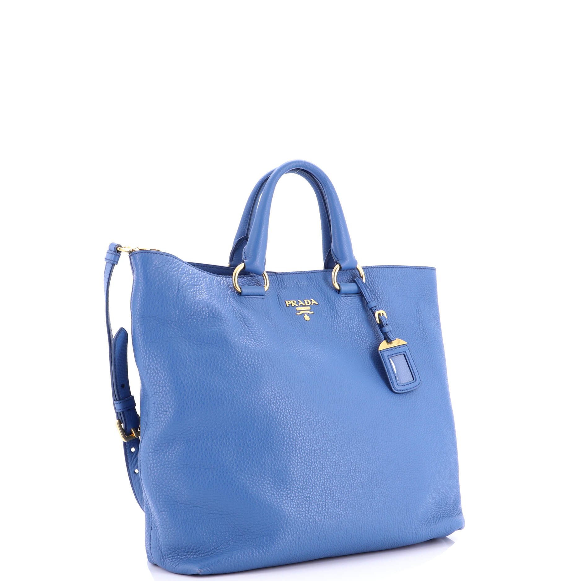 Convertible Shopper Tote Vitello Daino Large