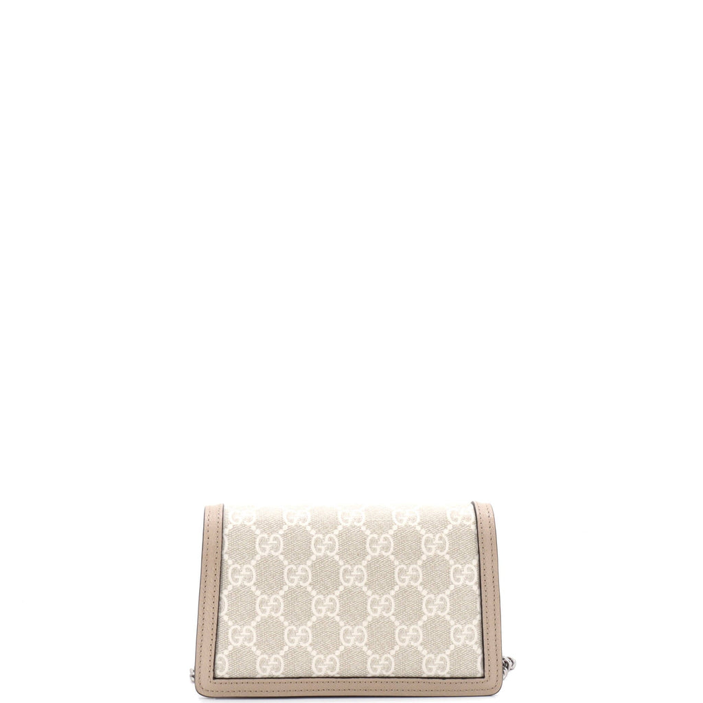 Dionysus Bag GG Coated Canvas with Leather Super Mini
