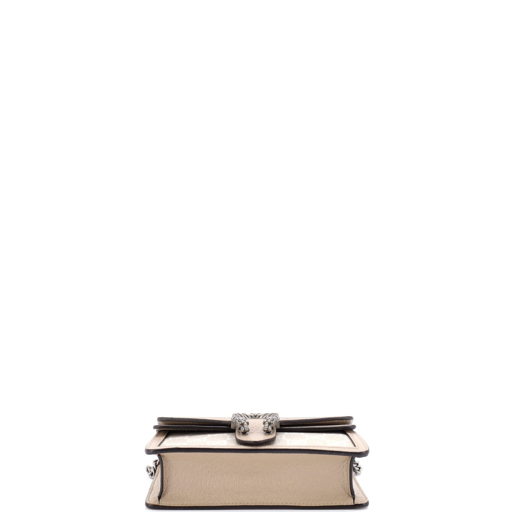 Dionysus Bag GG Coated Canvas with Leather Super Mini