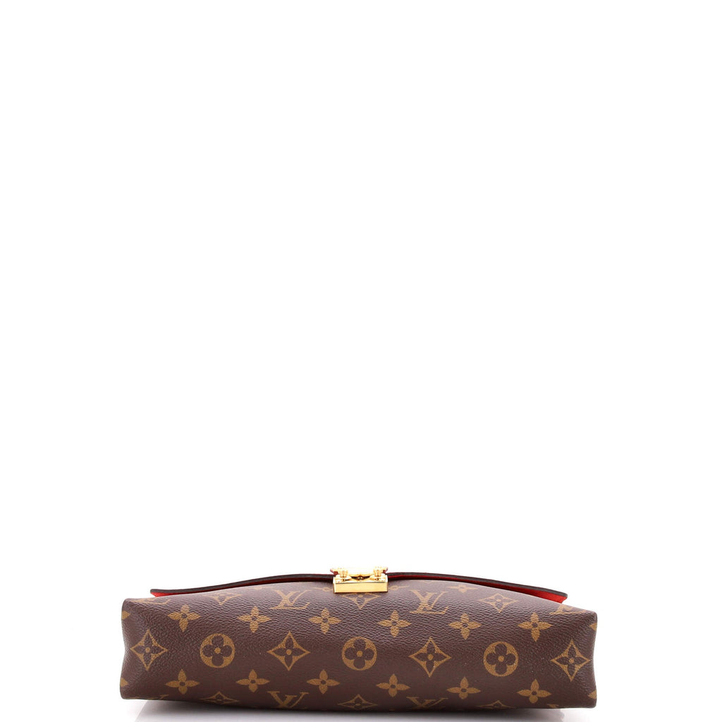 Pallas Chain Shoulder Bag Monogram Canvas and Calfskin