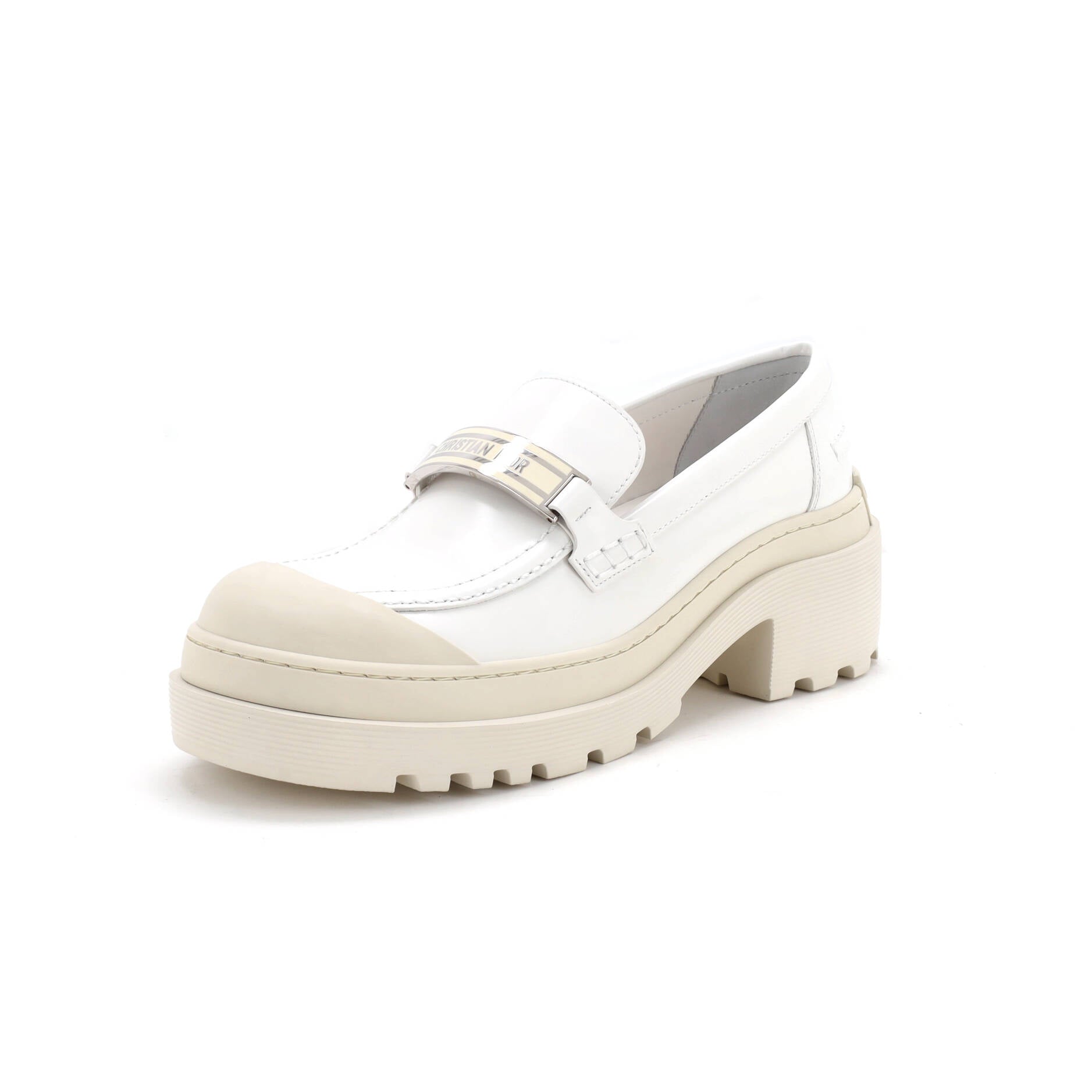 Women's Code Platform Loafers Leather